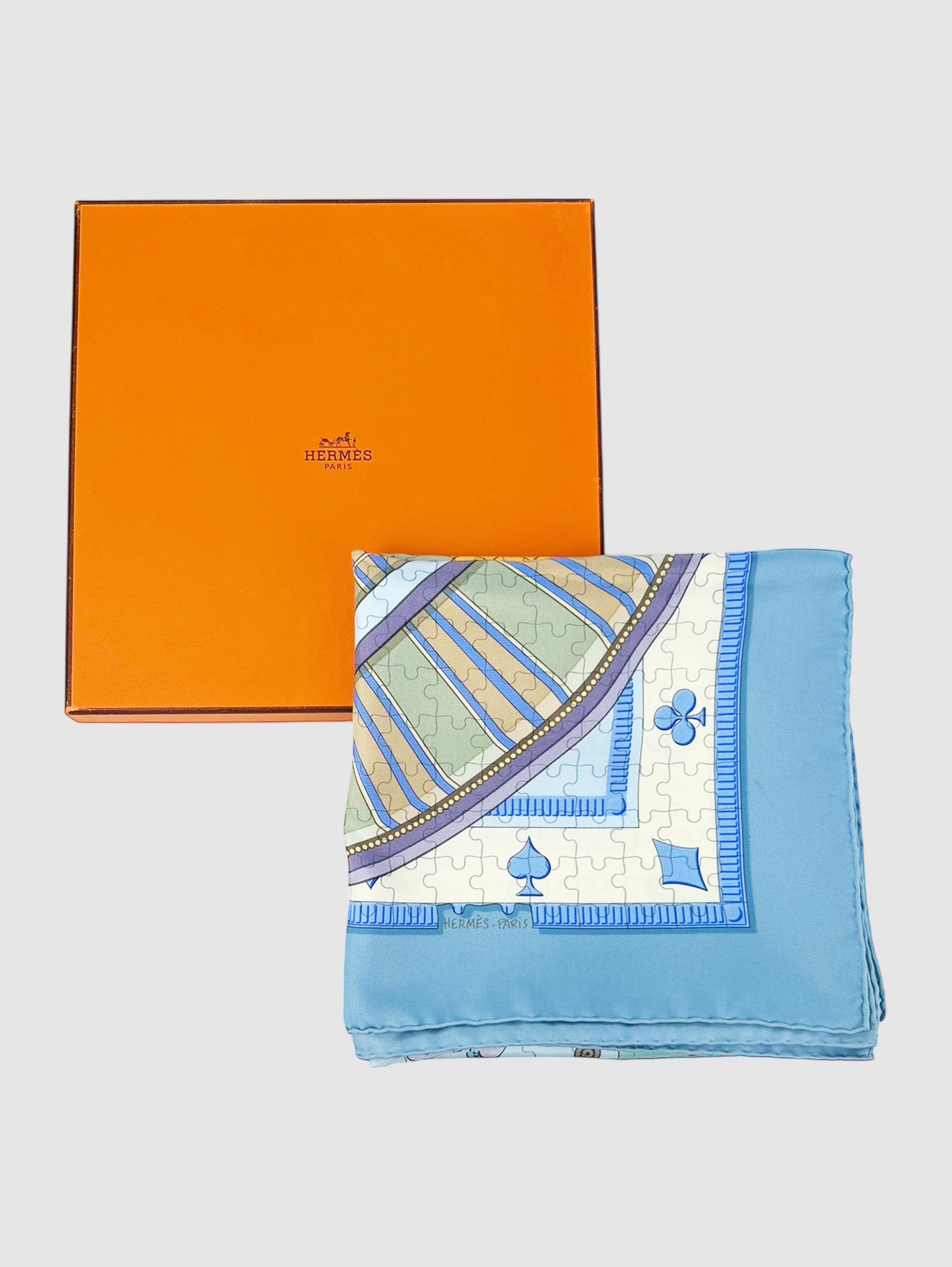 “Faites Vos Jeux” Silk Scarf