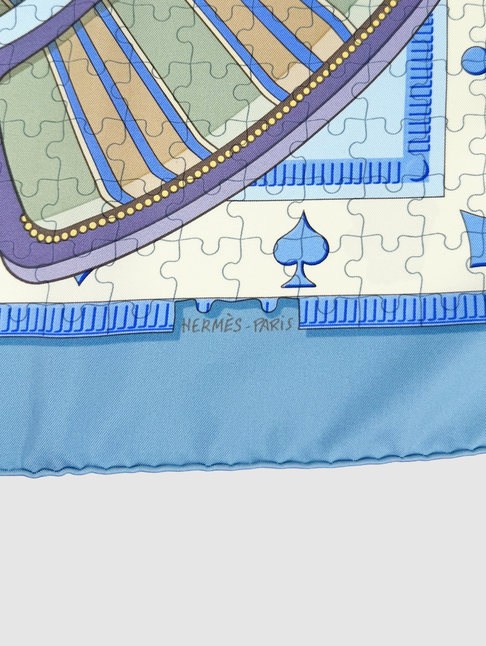 “Faites Vos Jeux” Silk Scarf
