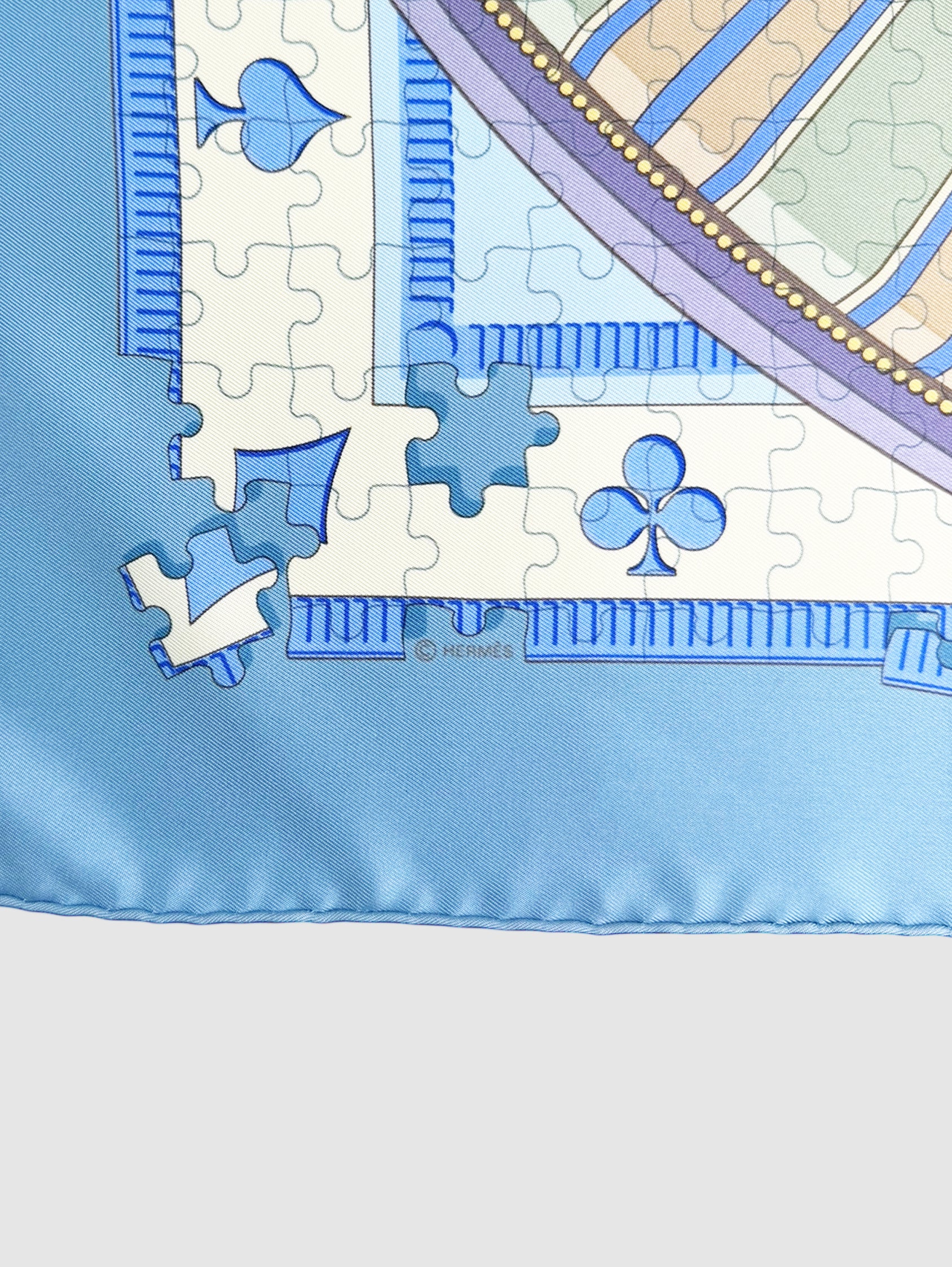 “Faites Vos Jeux” Silk Scarf