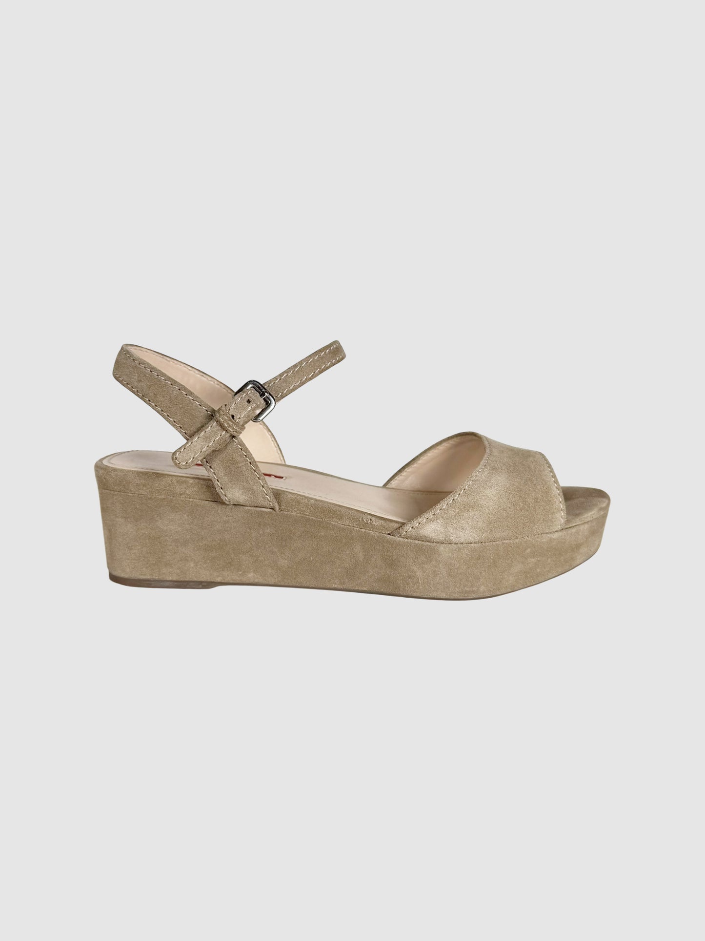 Suede Flatform Sandals