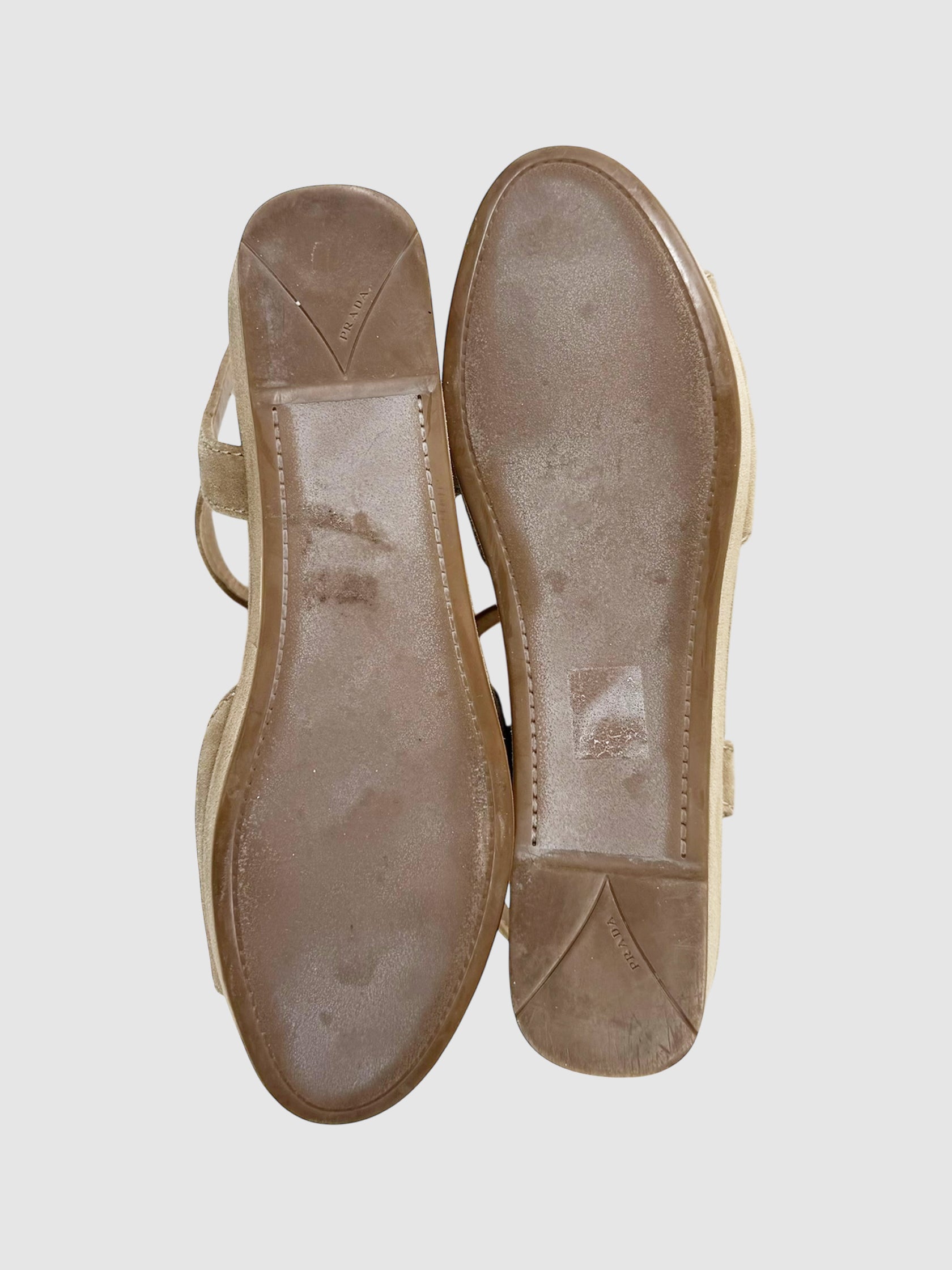 Suede Flatform Sandals