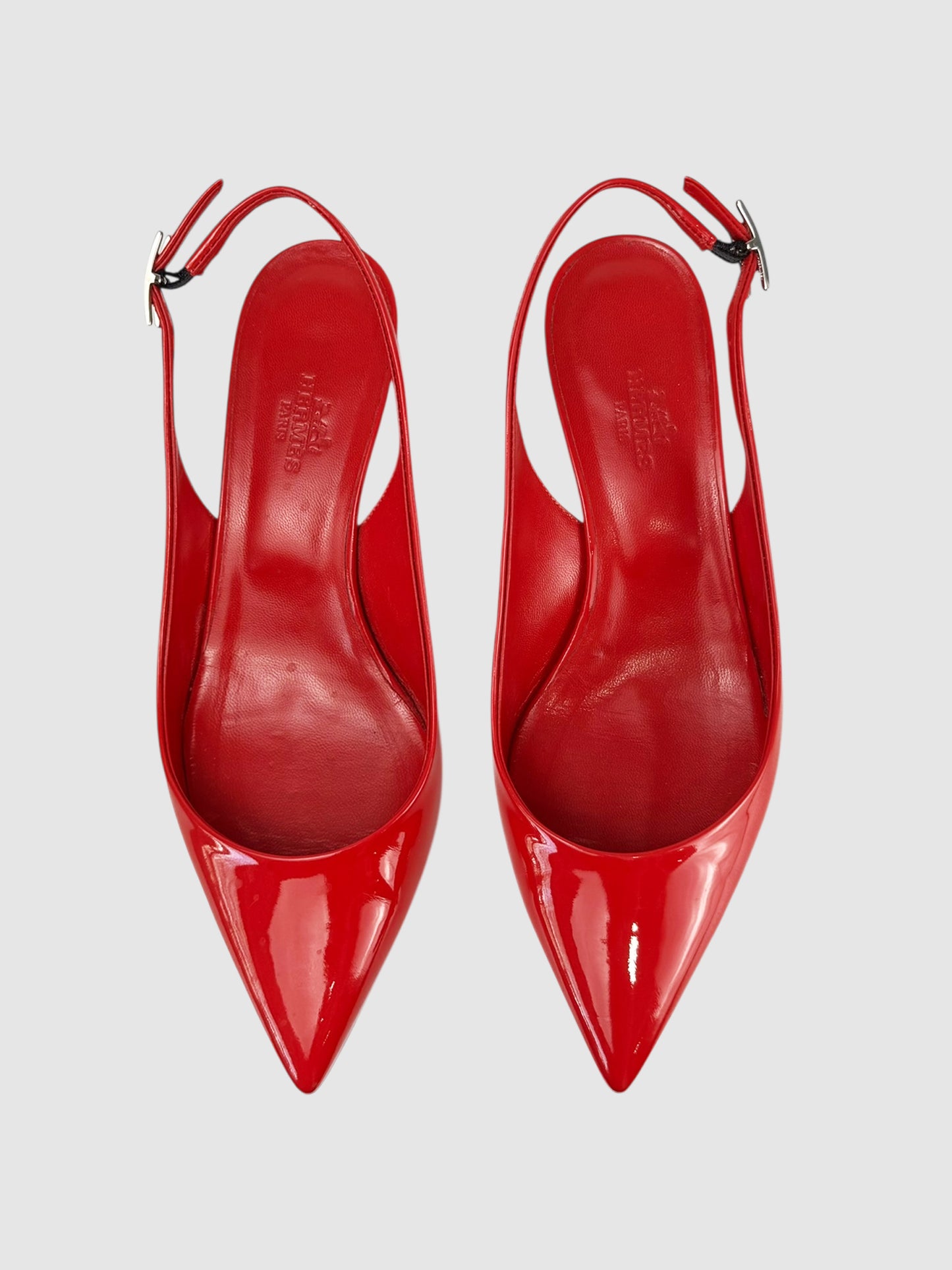 Patent Kitten Heels