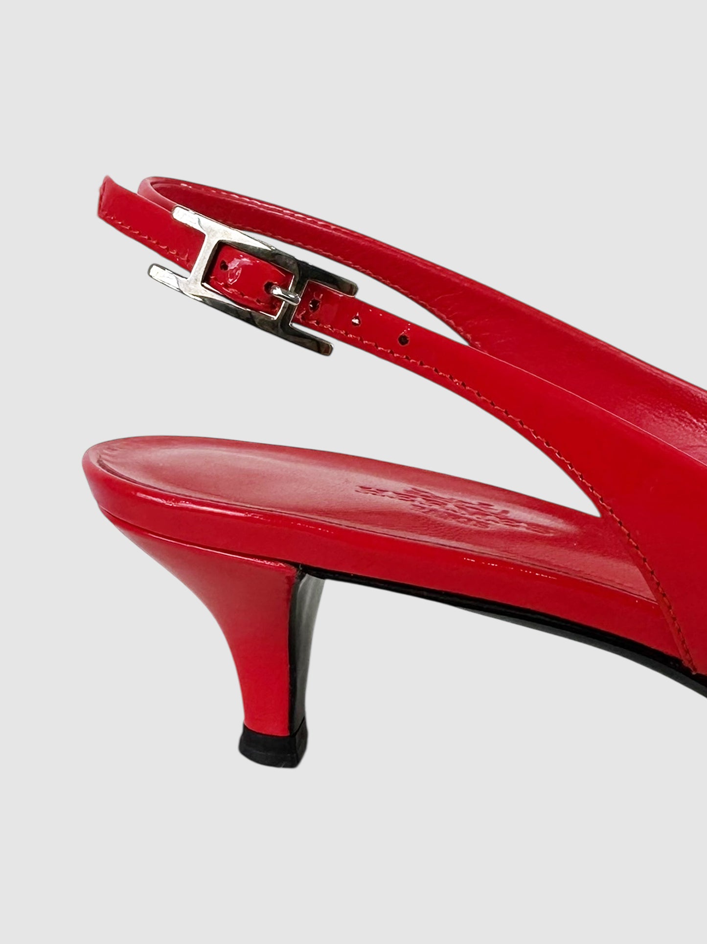 Patent Kitten Heels