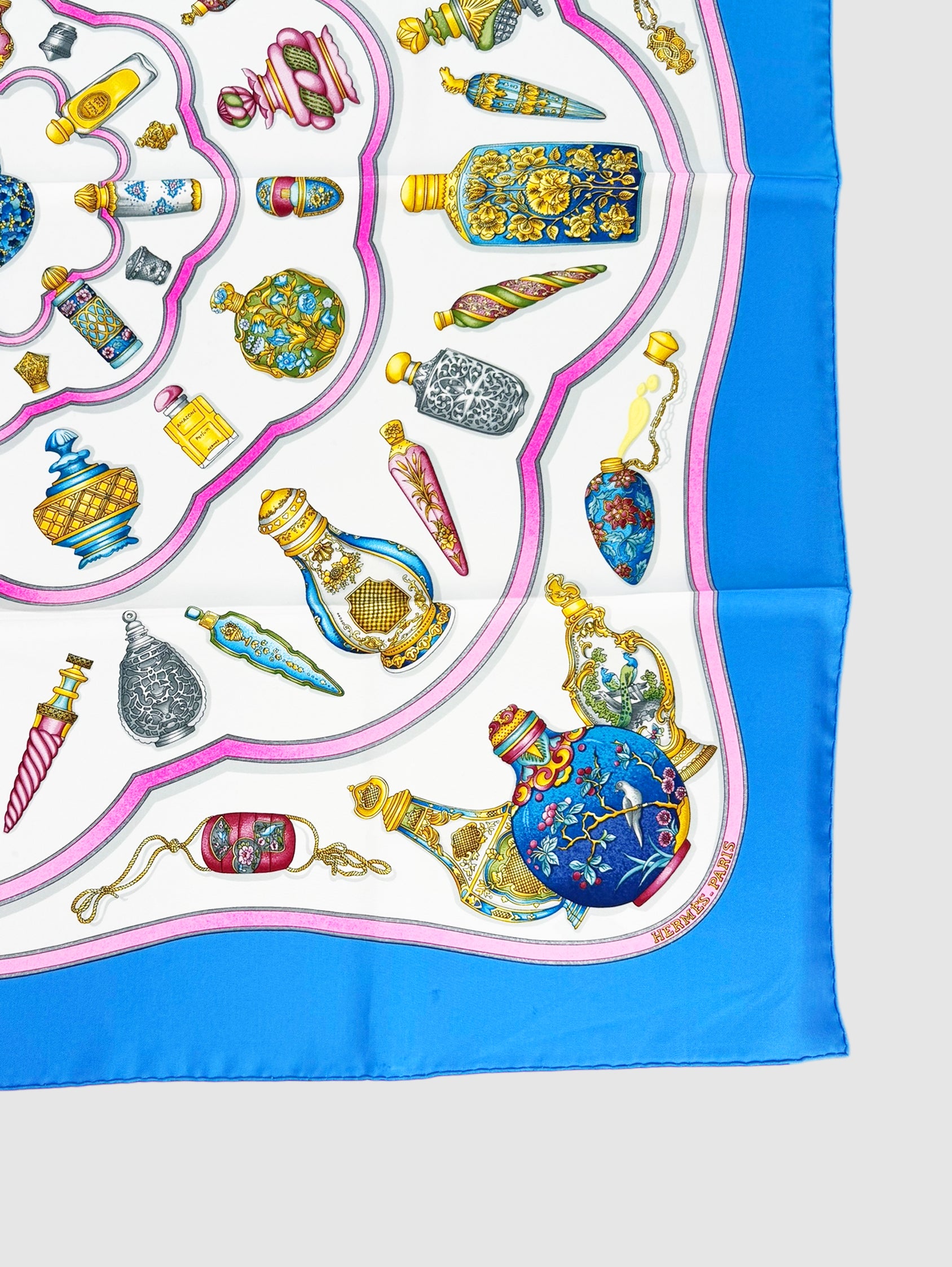 “Qu’importe Le Flacon” Silk Scarf