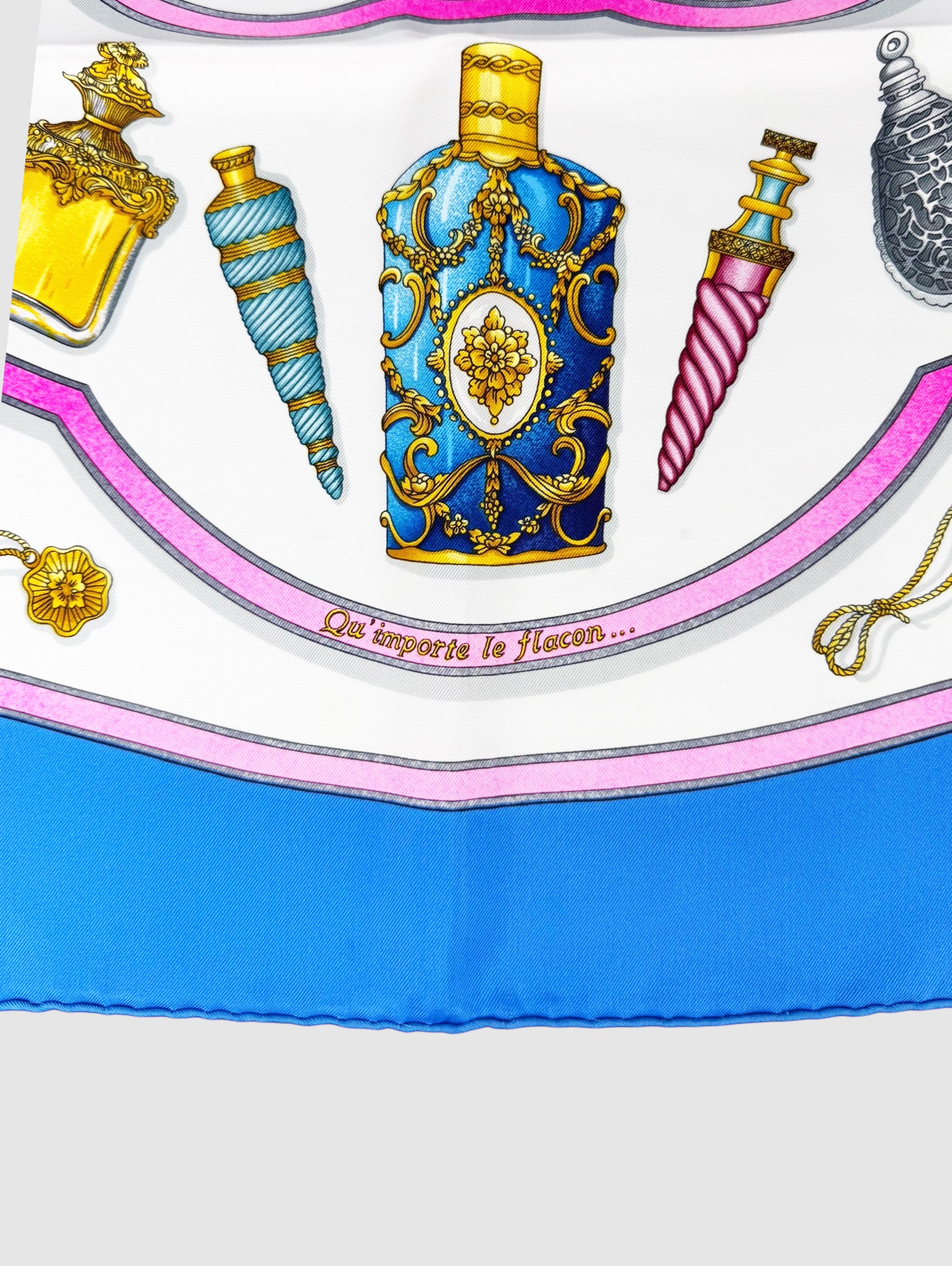 “Qu’importe Le Flacon” Silk Scarf