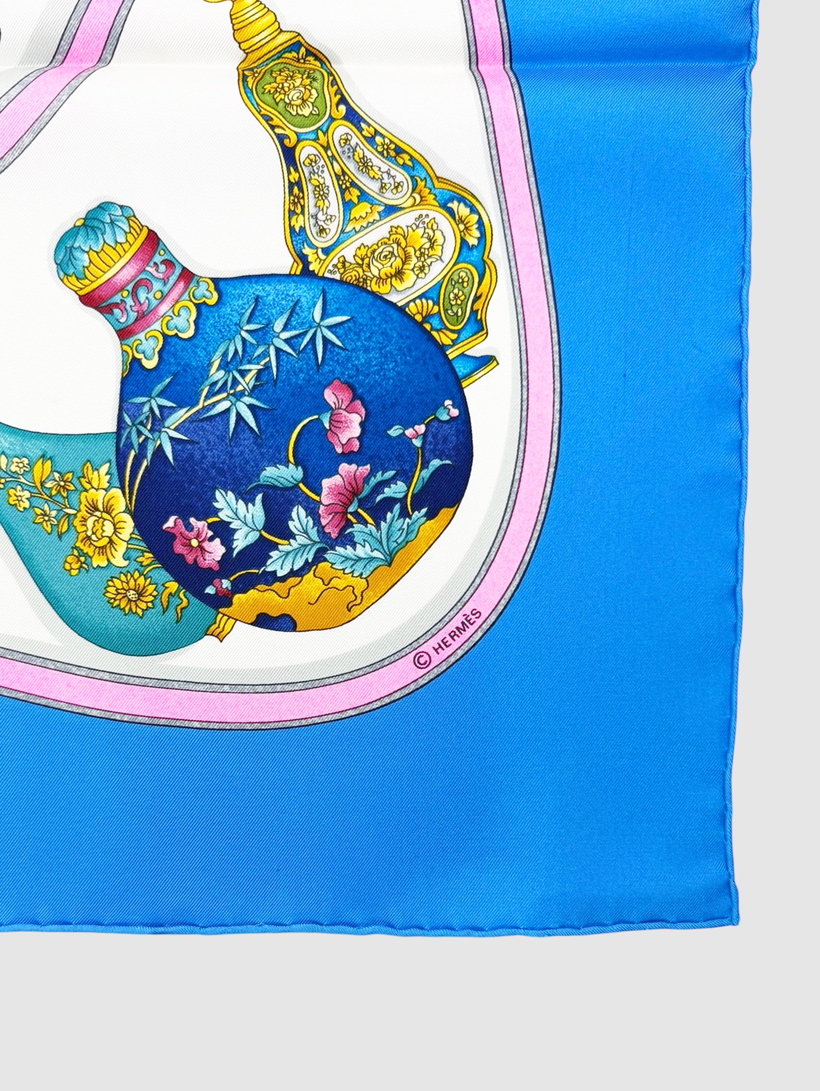 “Qu’importe Le Flacon” Silk Scarf