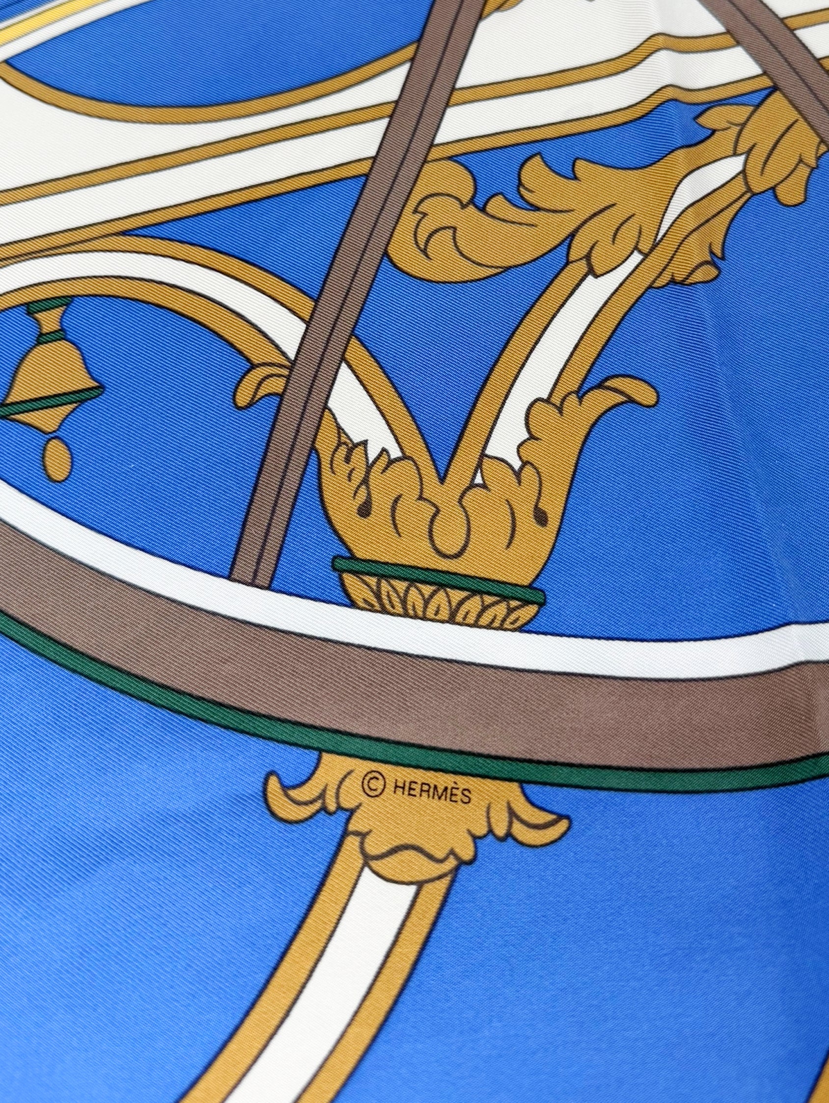 “Washington’s Carriage” Silk Scarf