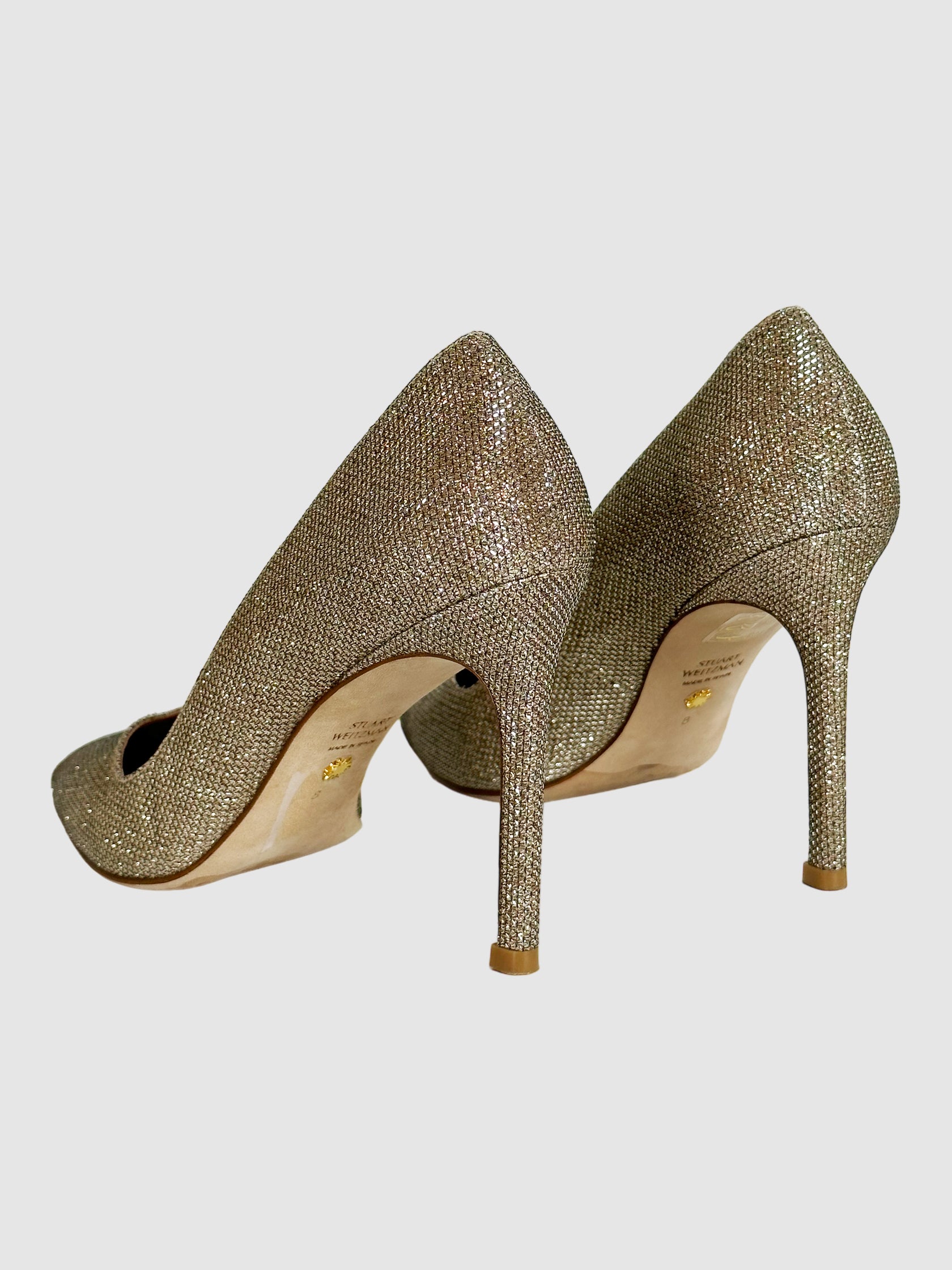 Stuart Weitzman Gold Pumps - Size 38