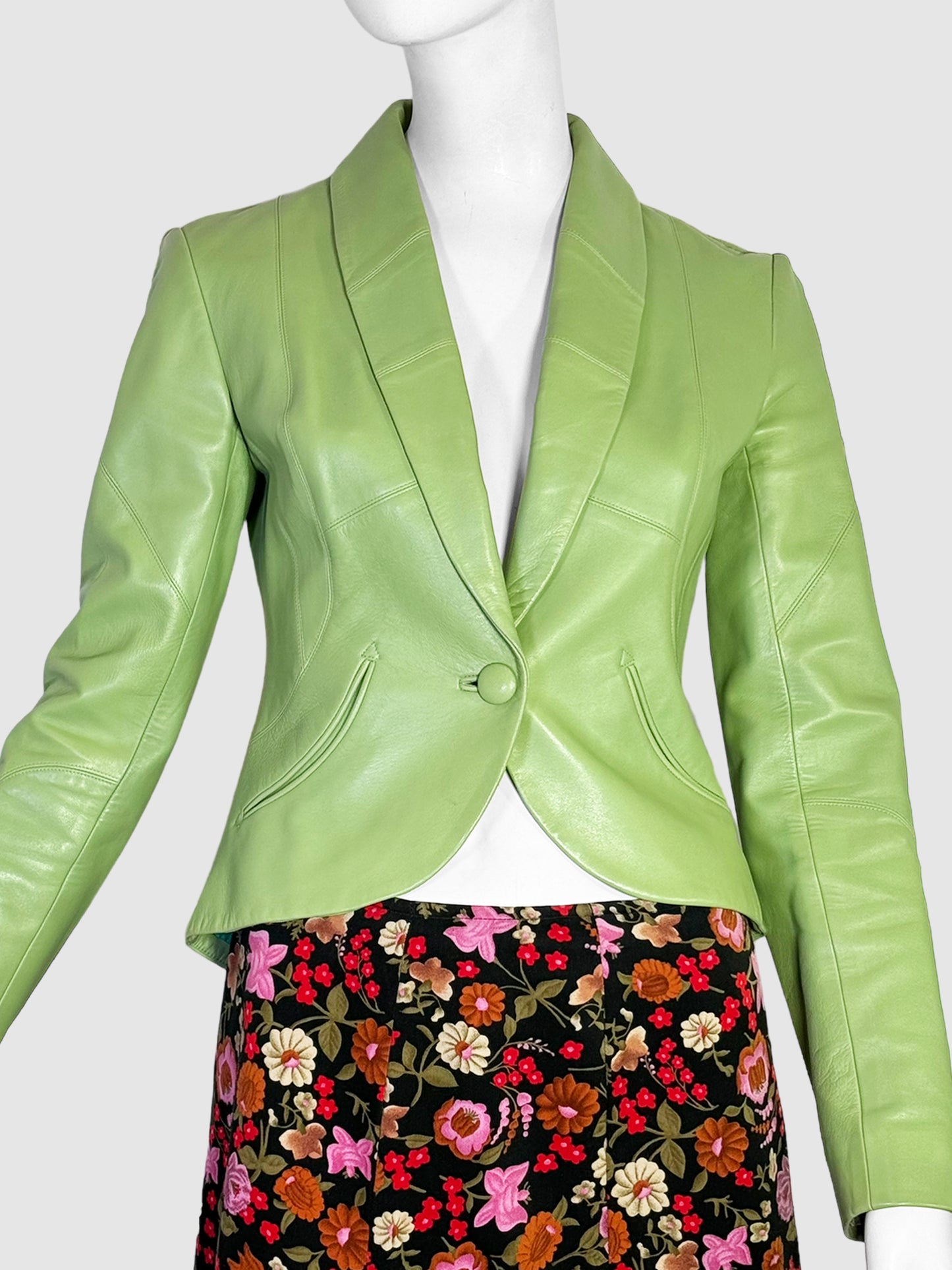 Yigal Azrouël Leather Jacket - Size S