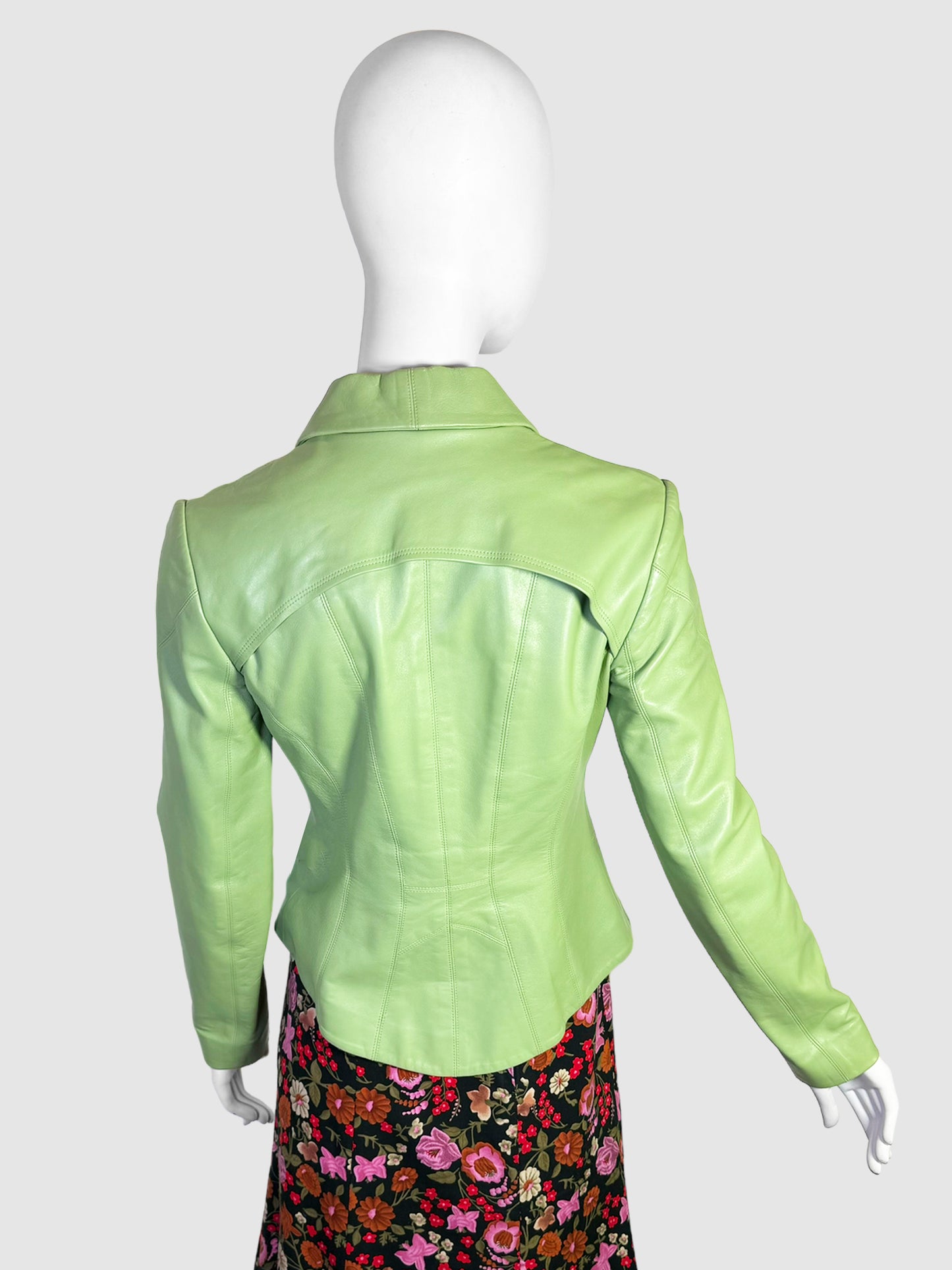 Yigal Azrouël Leather Jacket - Size S