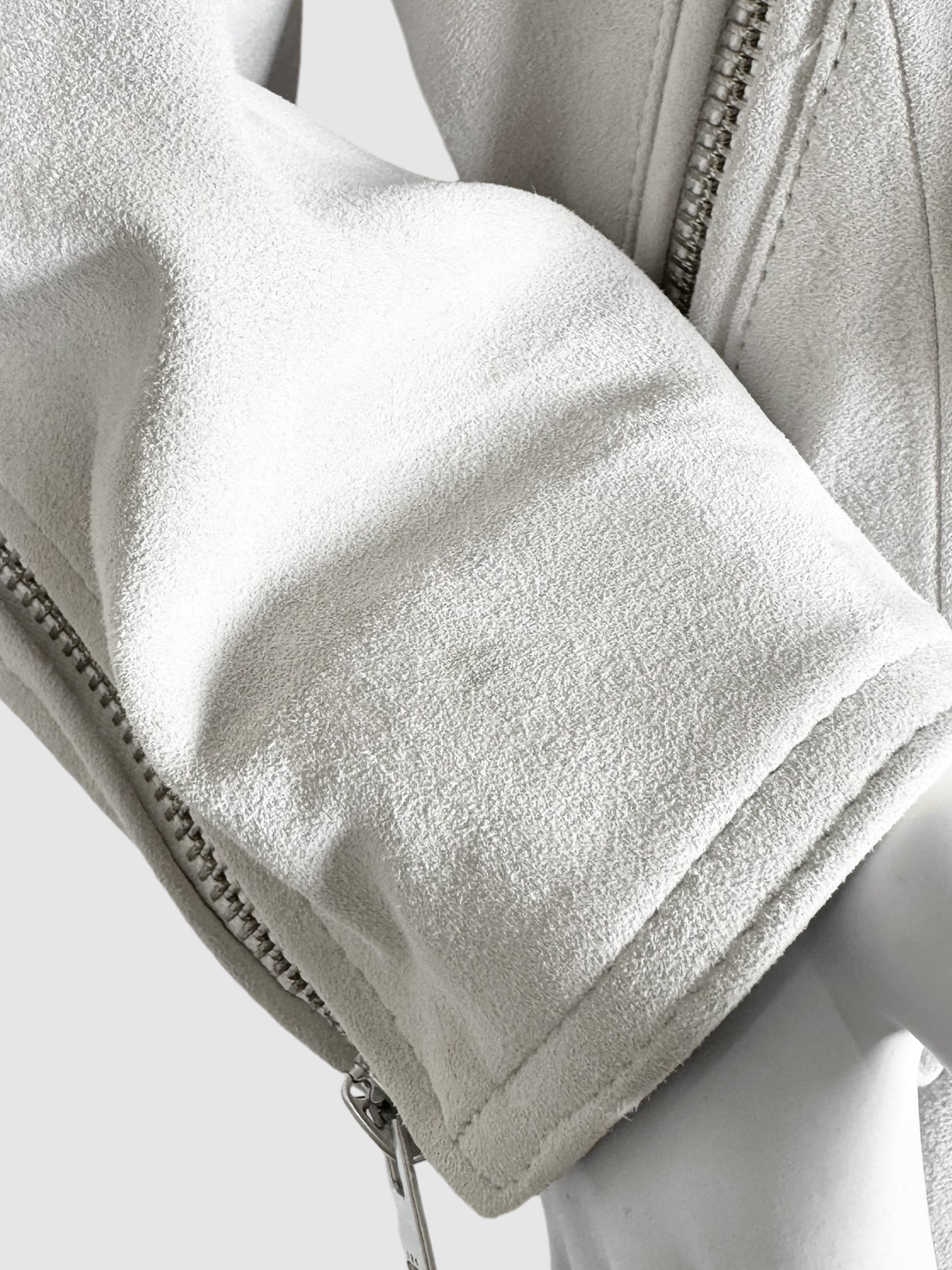 Tigao Suede Moto Jacket - Size 40