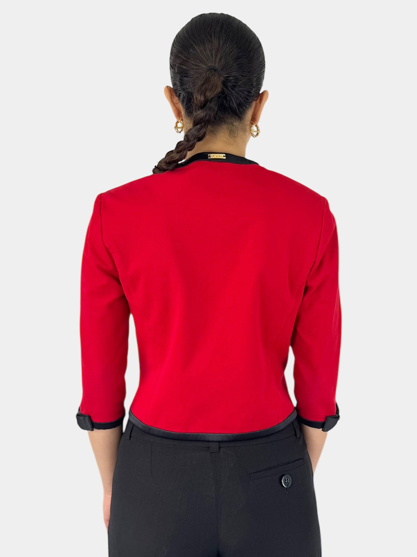 Satin Trim Jacket