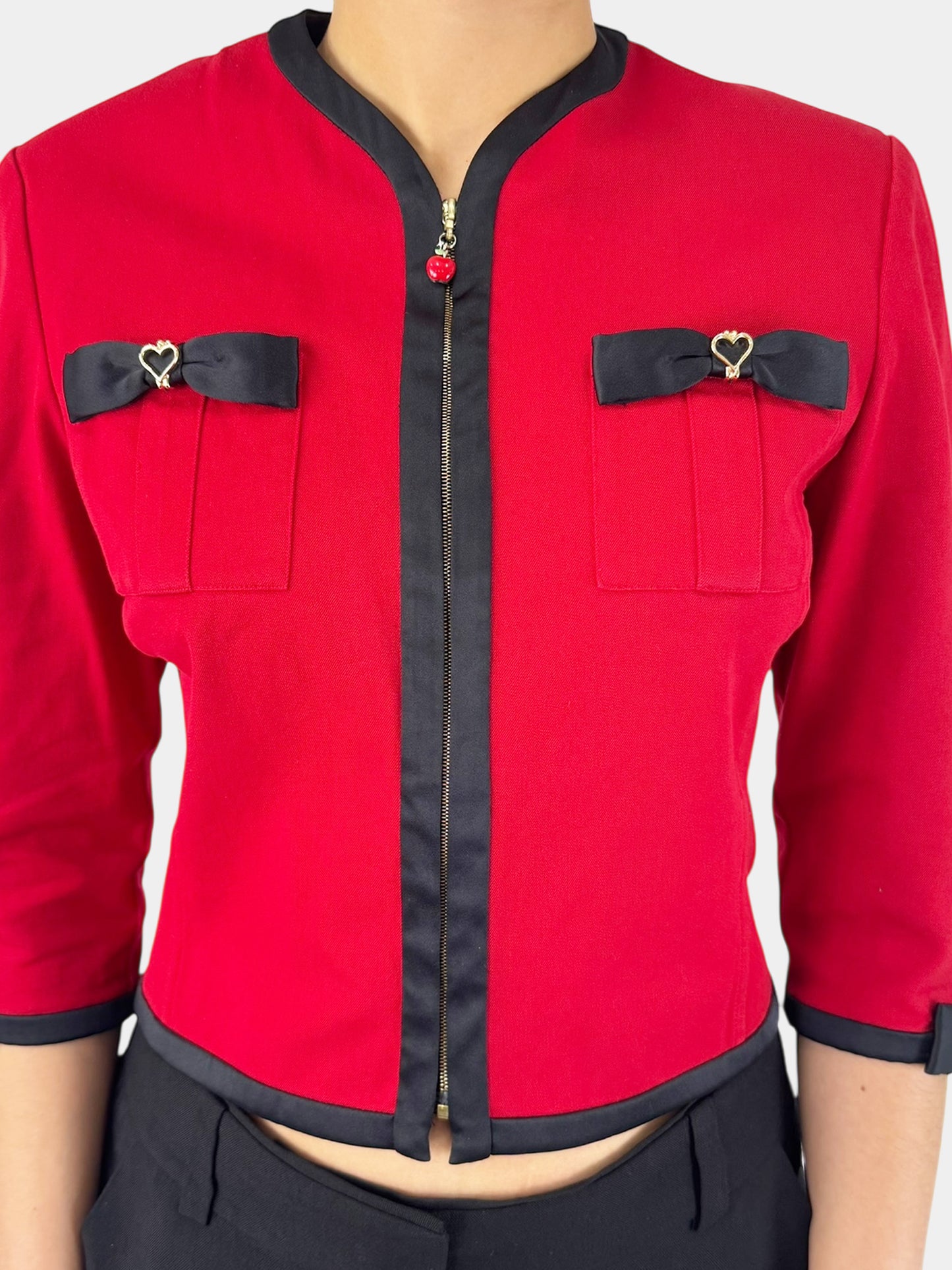 Satin Trim Jacket