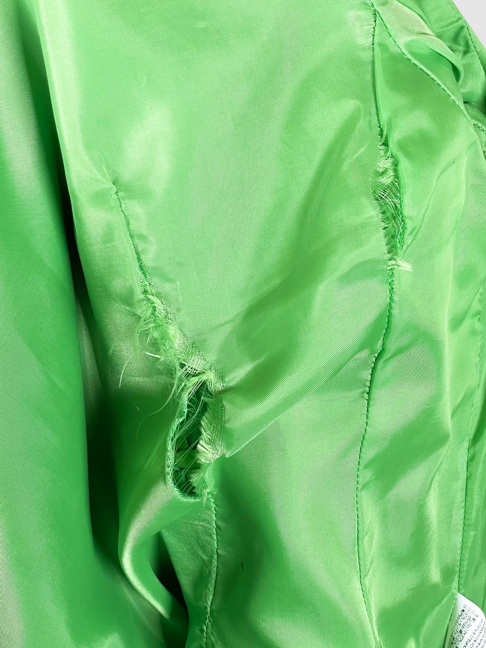 Versace Lace-Up Leather Jacket - Size 40