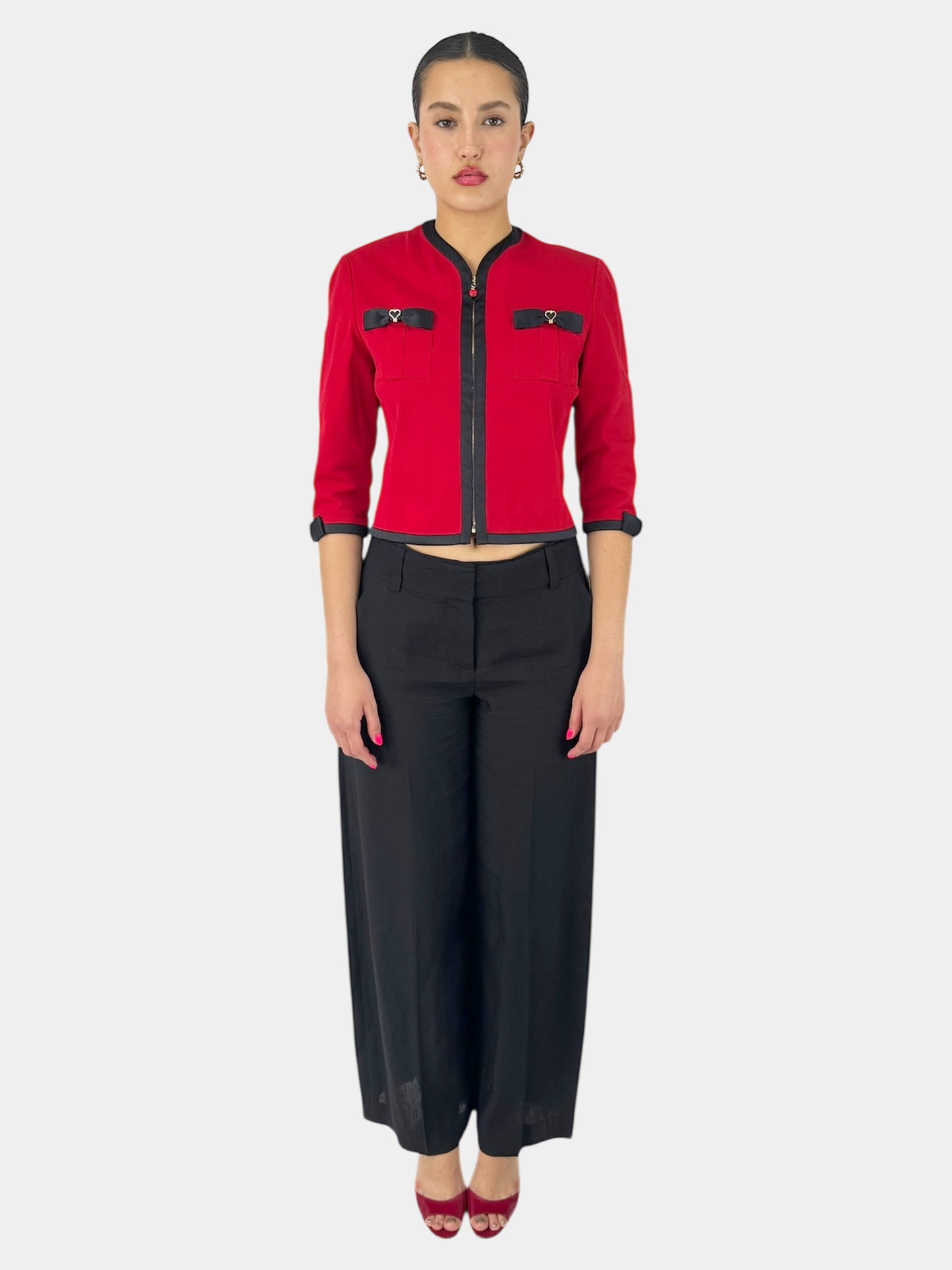 Satin Trim Jacket