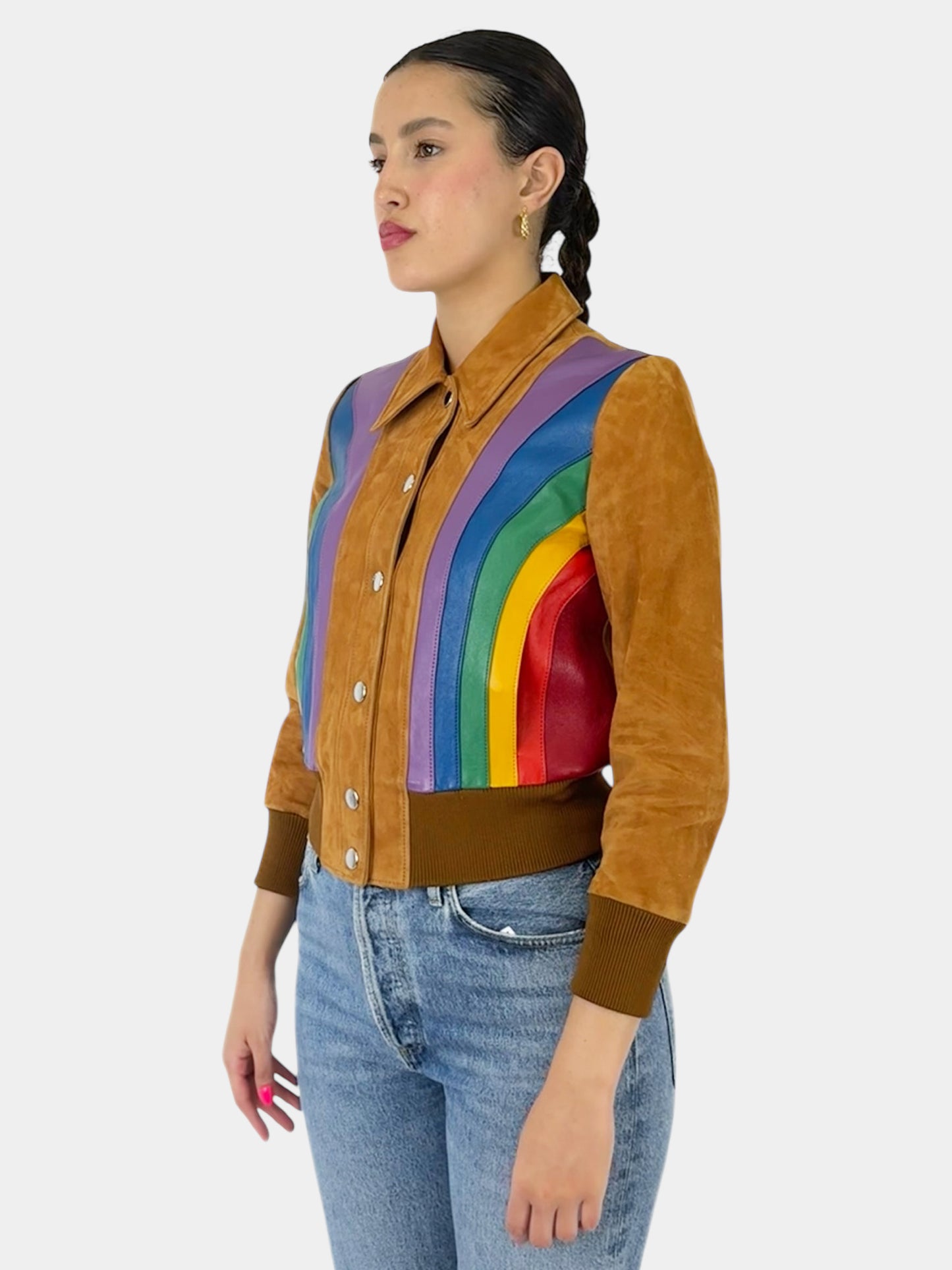 Rainbow Blouson Jacket