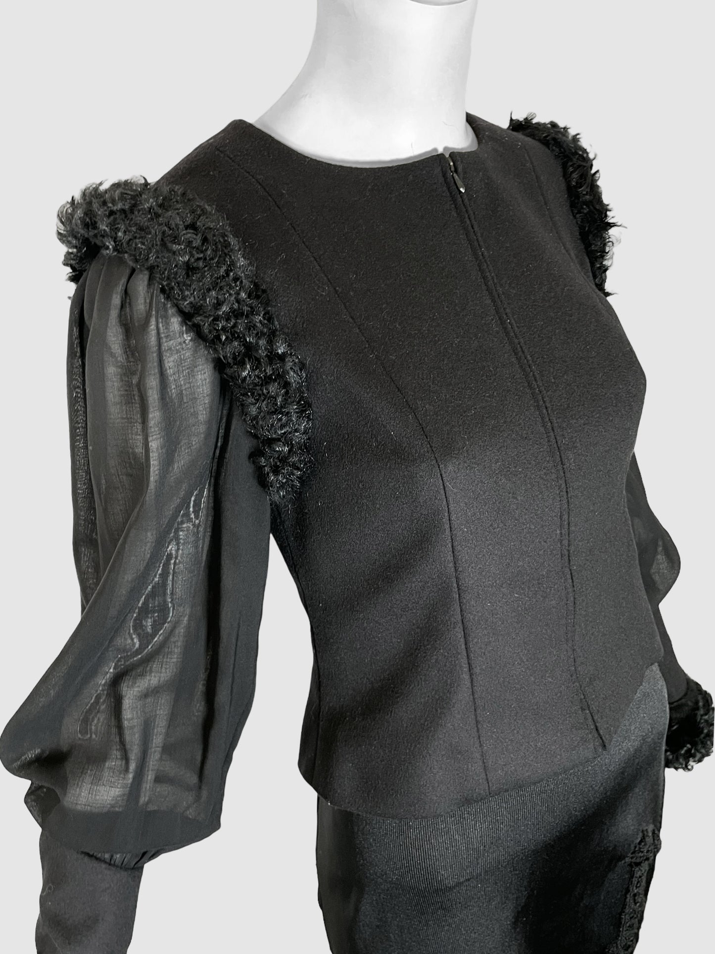 Chanel Cashmere Jacket - Size 36