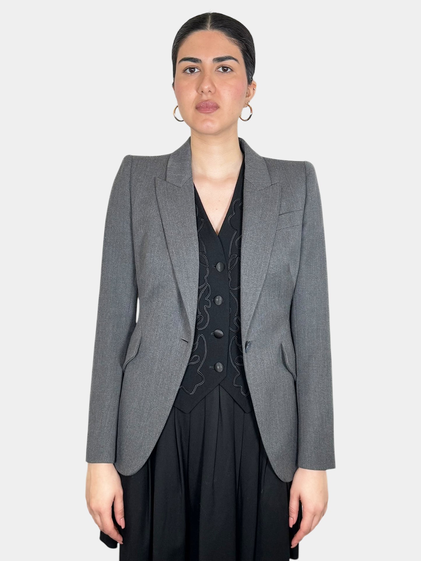 Wool Tailored Blazer
