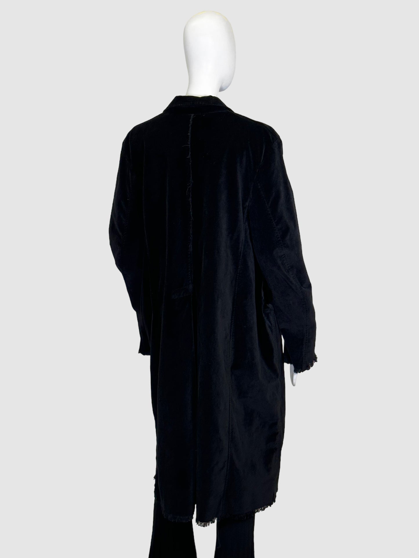 Open Front Knit Coat - Size 5(XL)