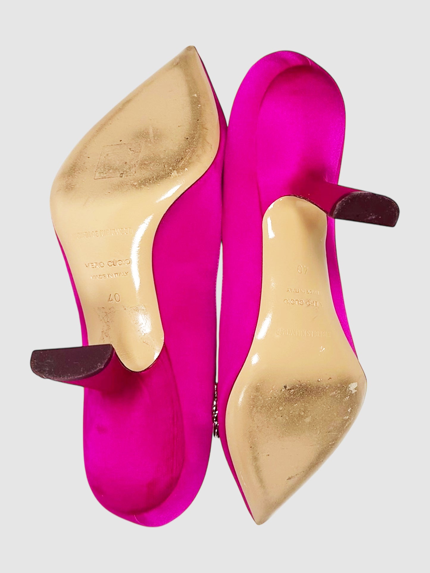 Crystal Leaf Pumps