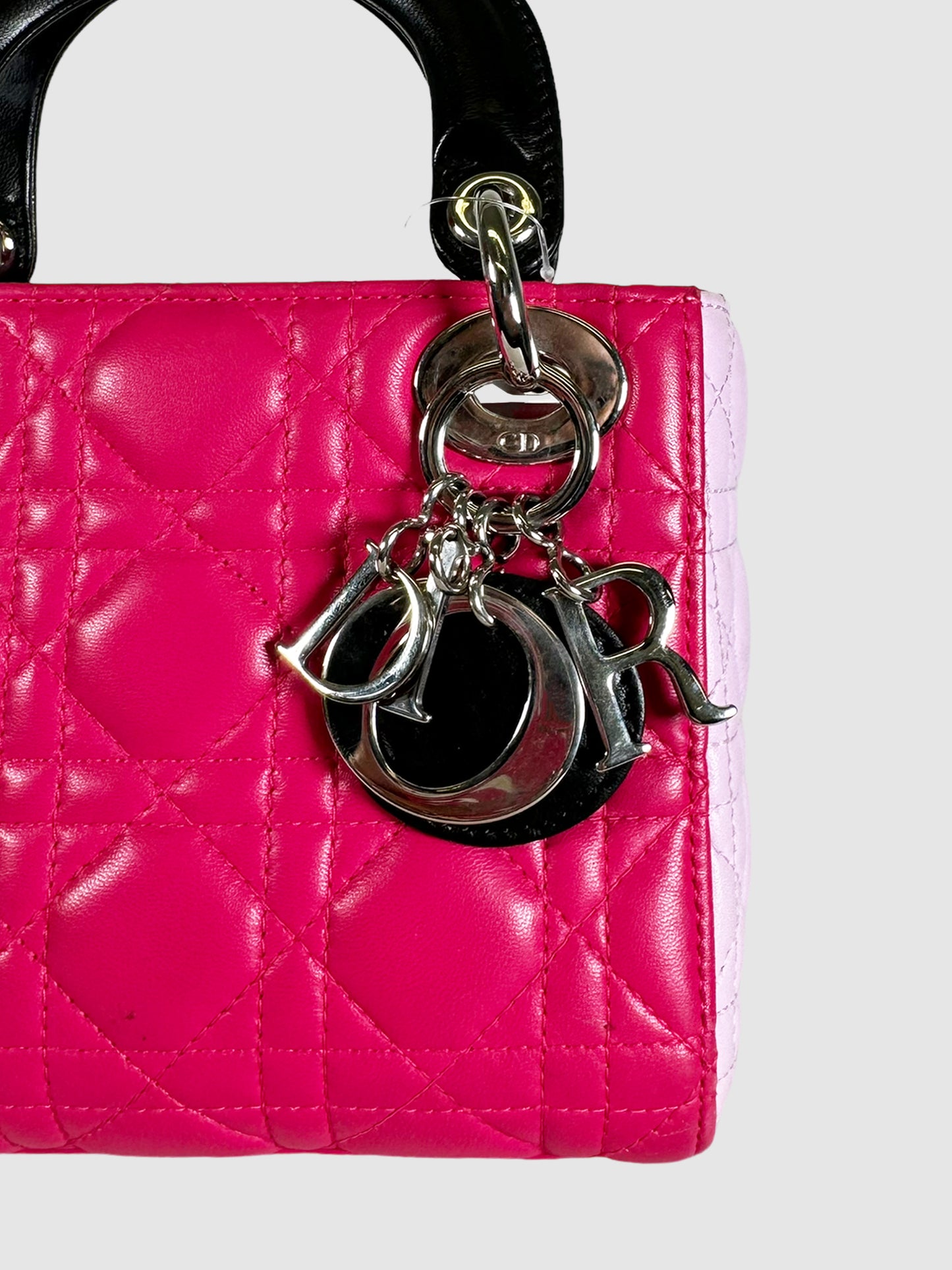 Tri Colour Small Lady Dior Bag