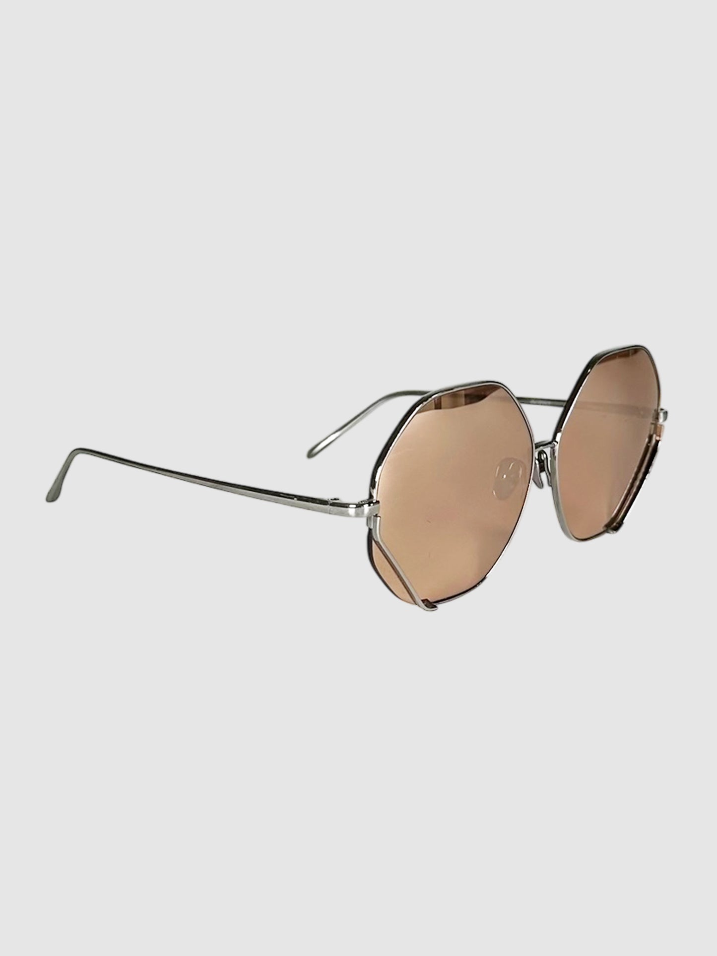 Oversized Hexagon Sunglasses