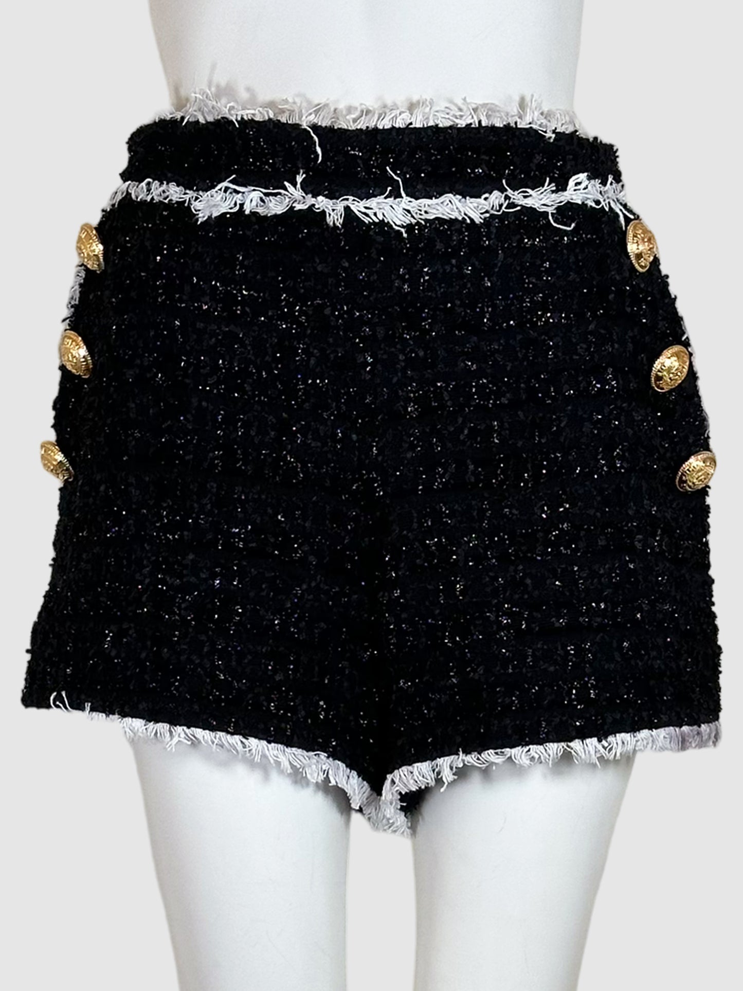 Tweed Shorts - Size 38