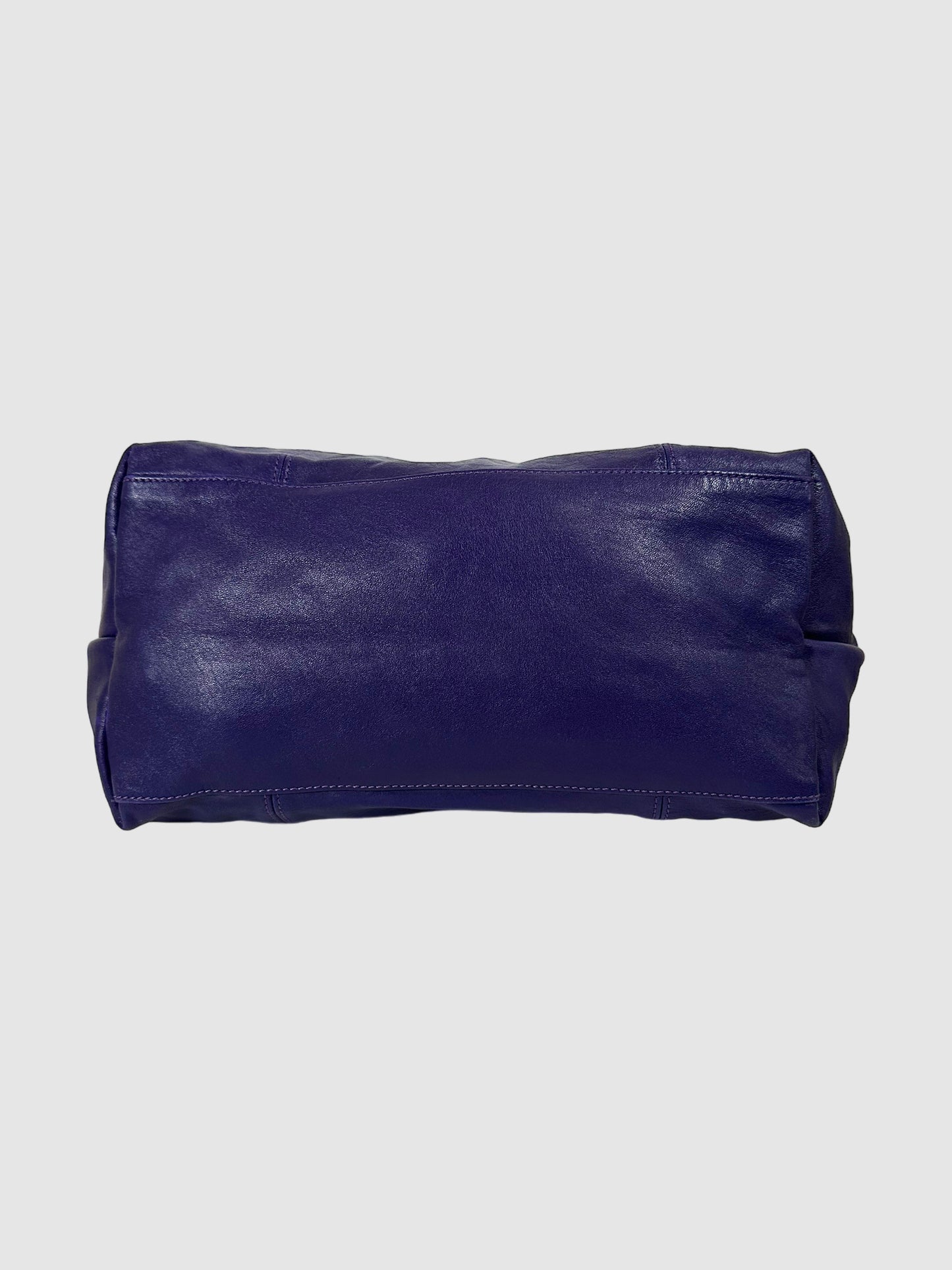 Le Pliage Leather Tote Bag
