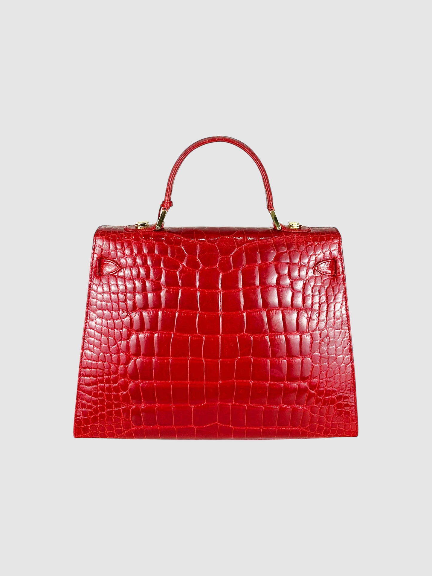 Crocodile Handle Bag