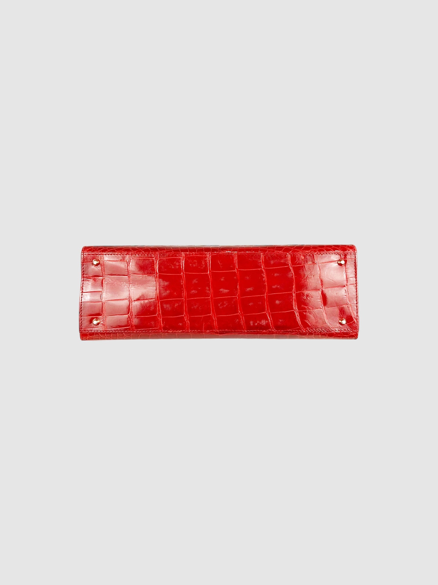 Crocodile Handle Bag