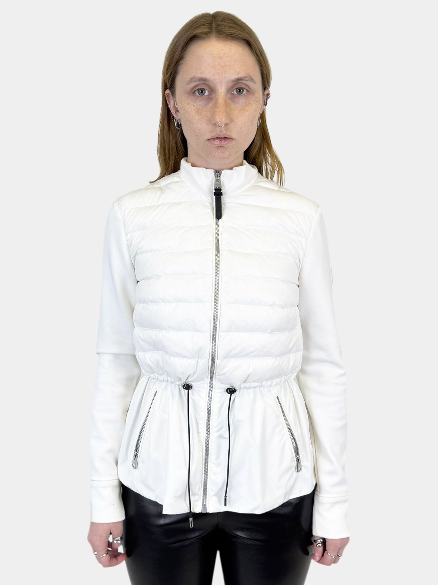 Lightweight Quilted Down Jacket - Size XS
