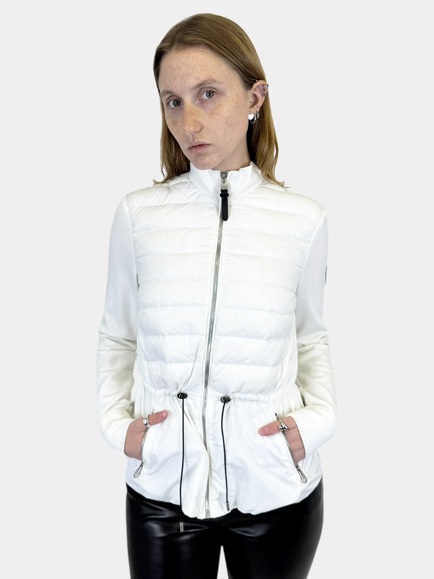 Lightweight Quilted Down Jacket - Size XS