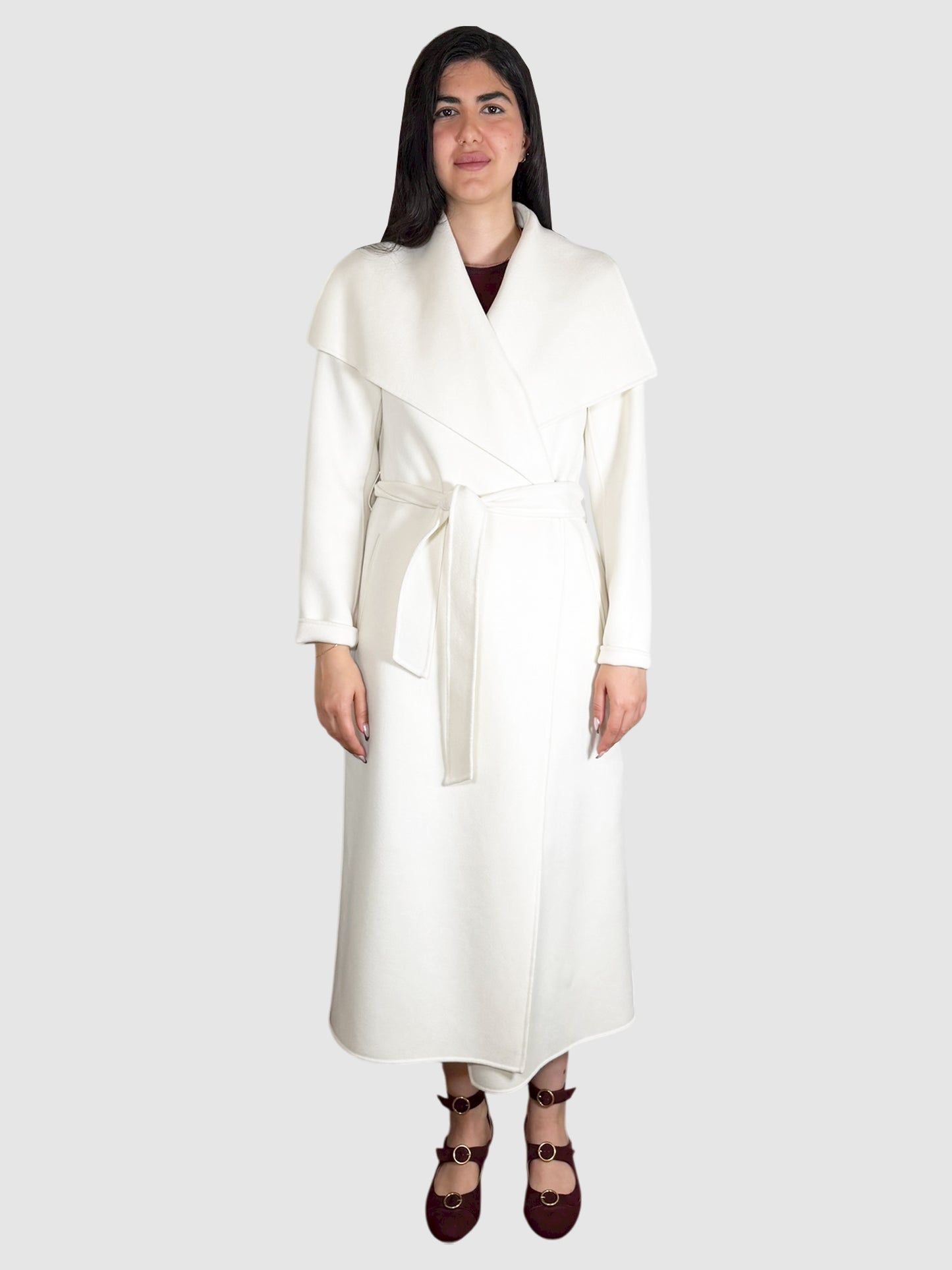 Wool Wrap Coat