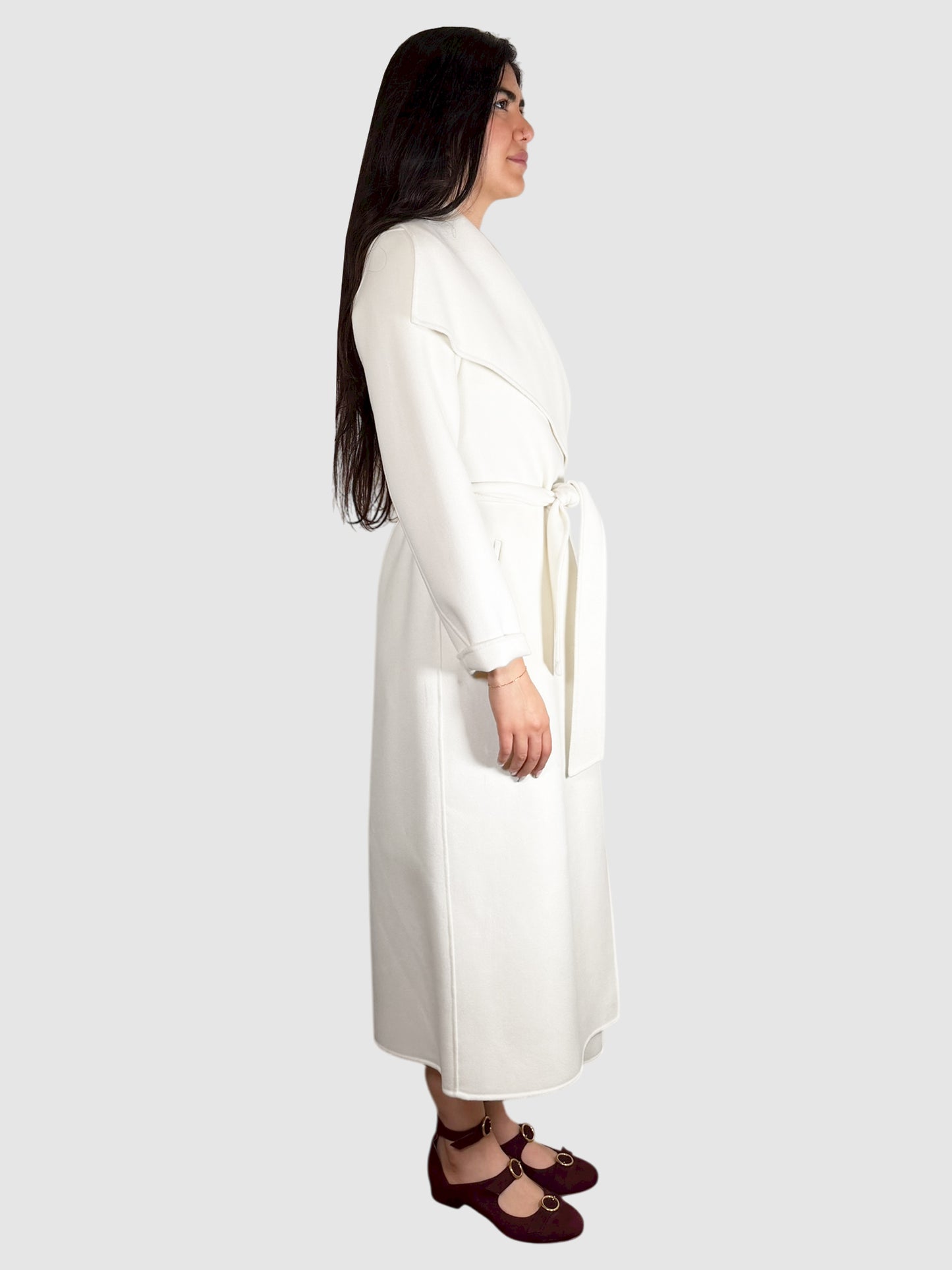 Wool Wrap Coat