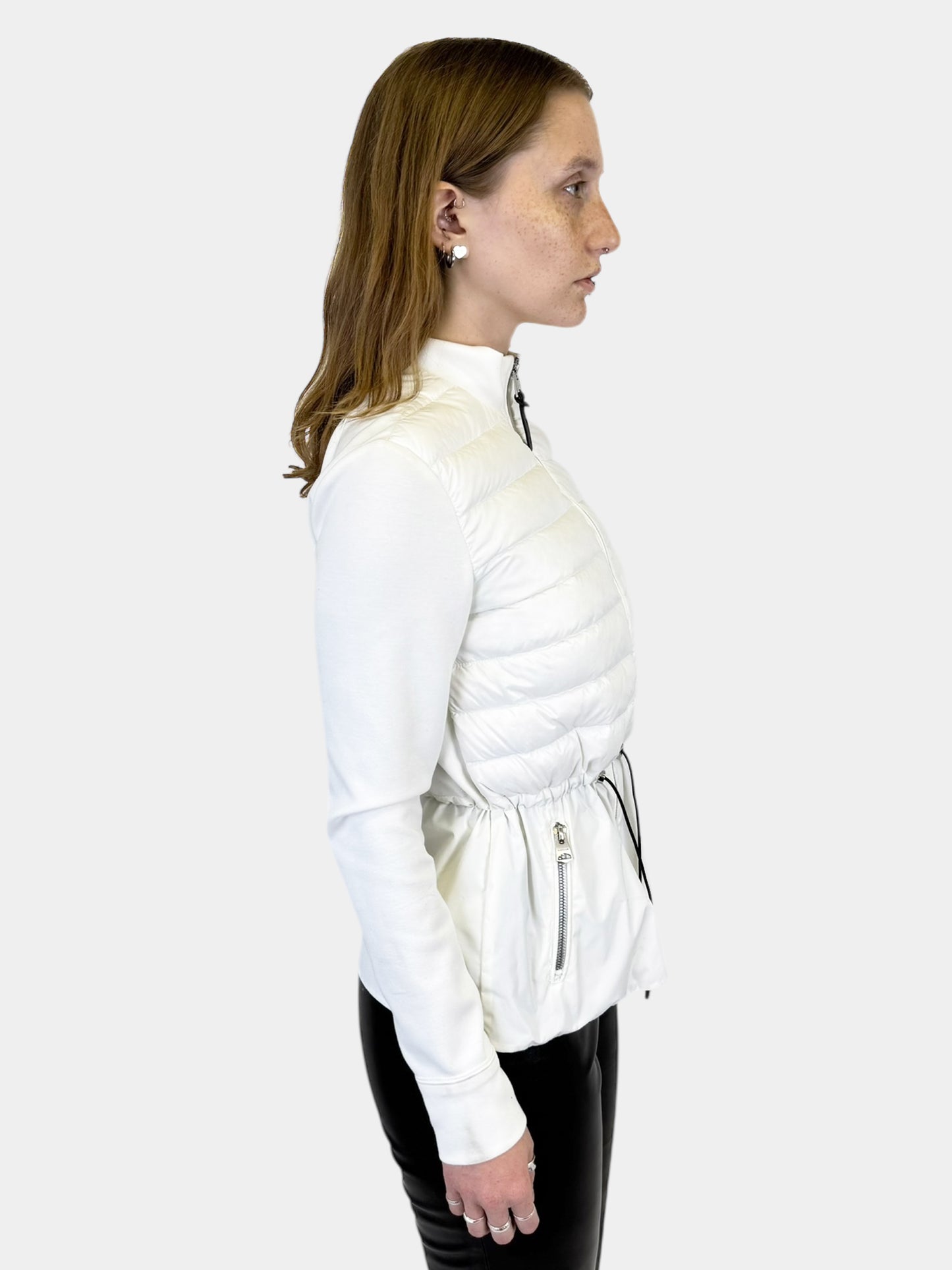 Lightweight Quilted Down Jacket - Size XS