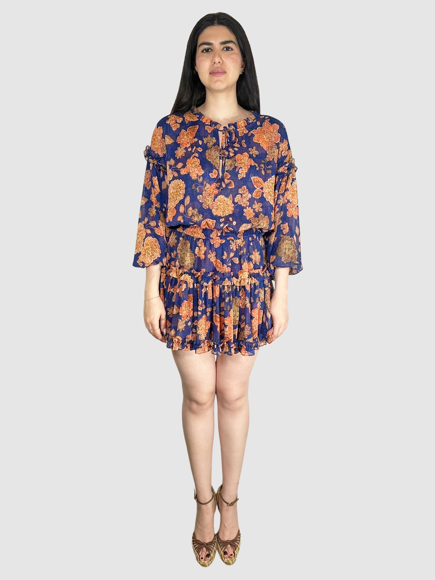 Ruffled Elena Dress