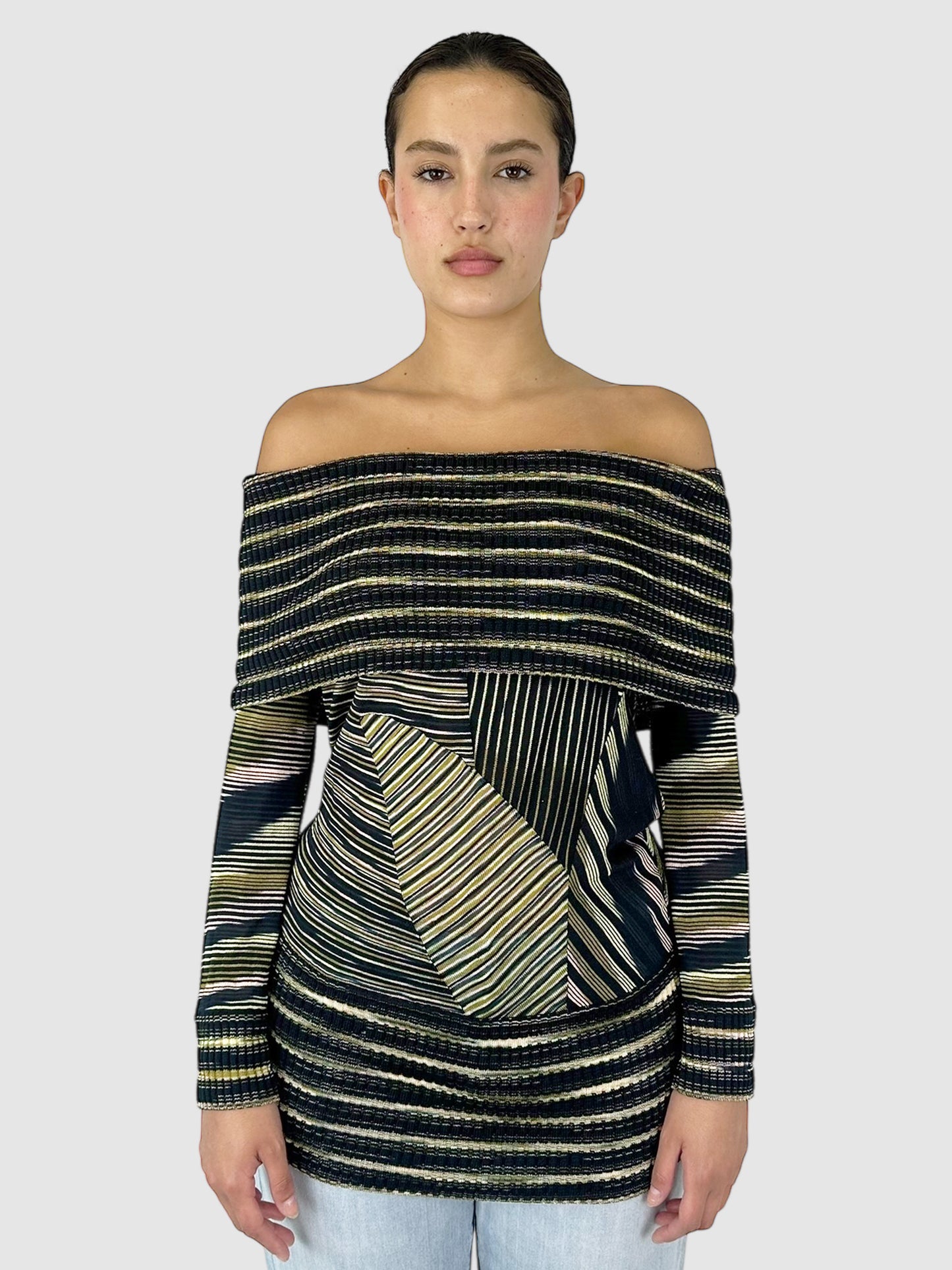 Wool Patterned Top