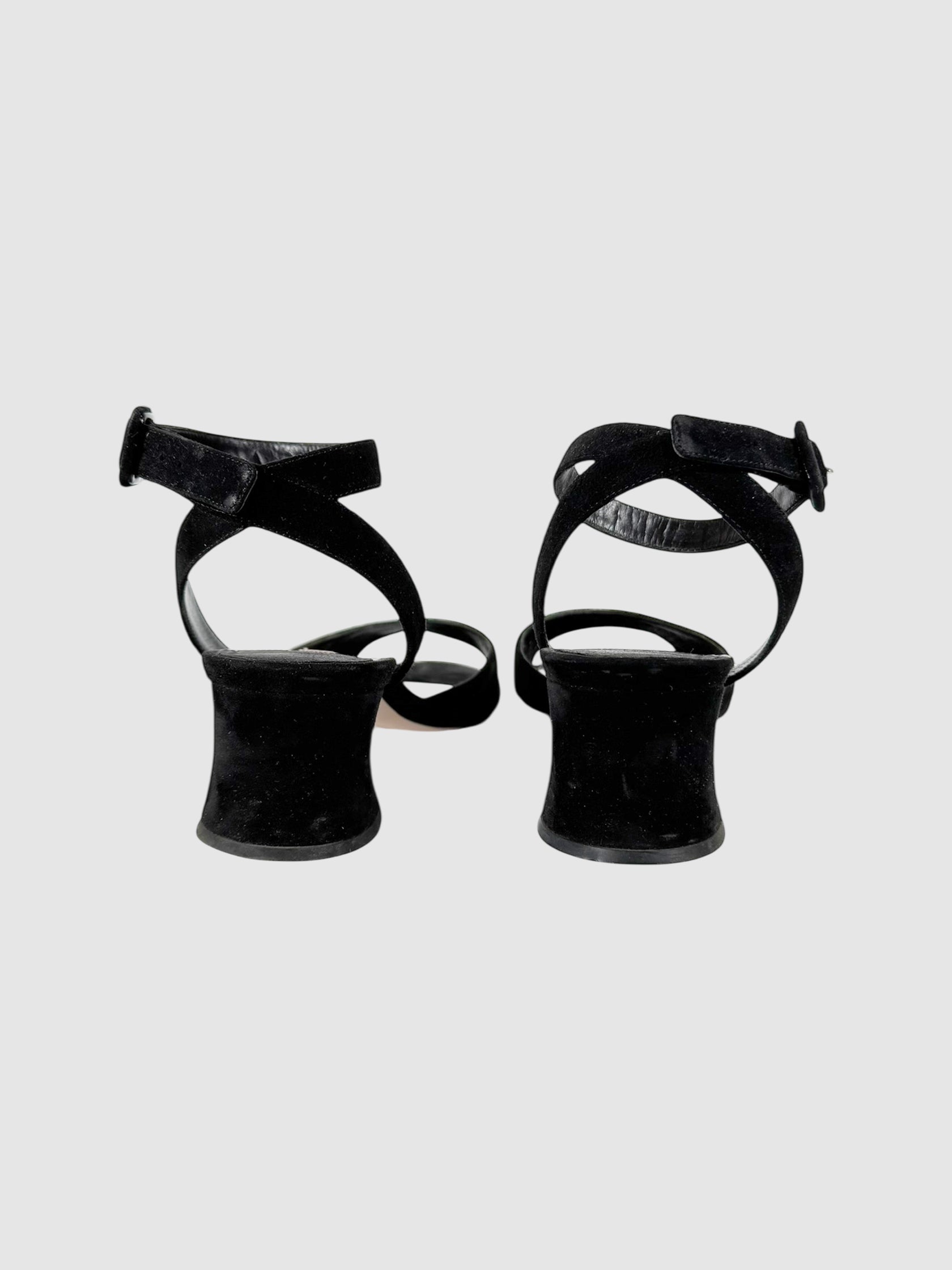 Suede Strap Sandals