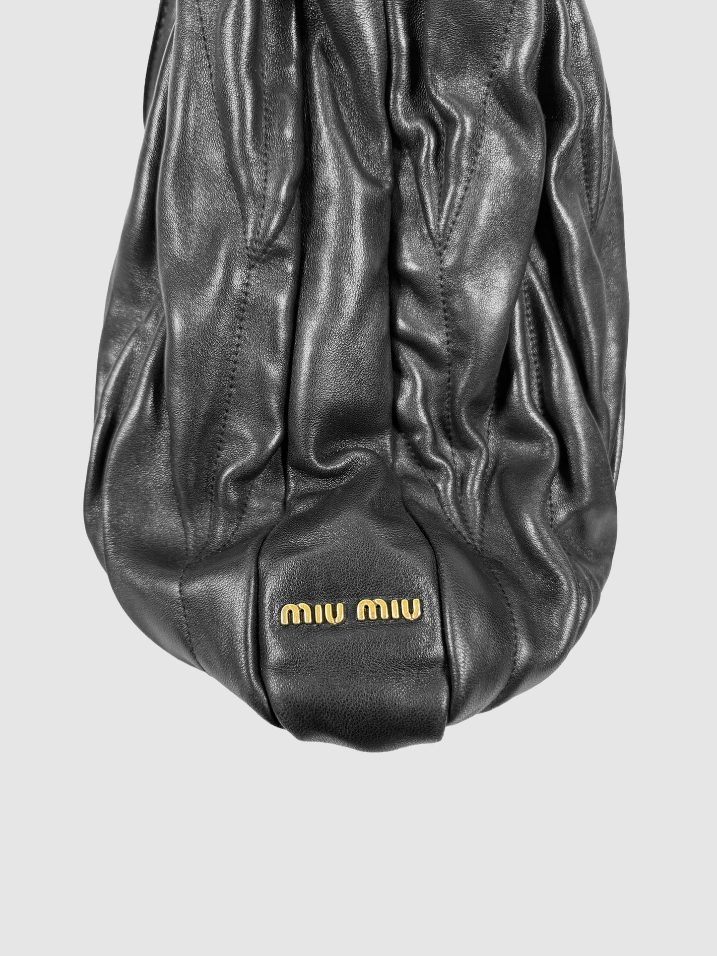 Matelassé Leather Crossbody Bag
