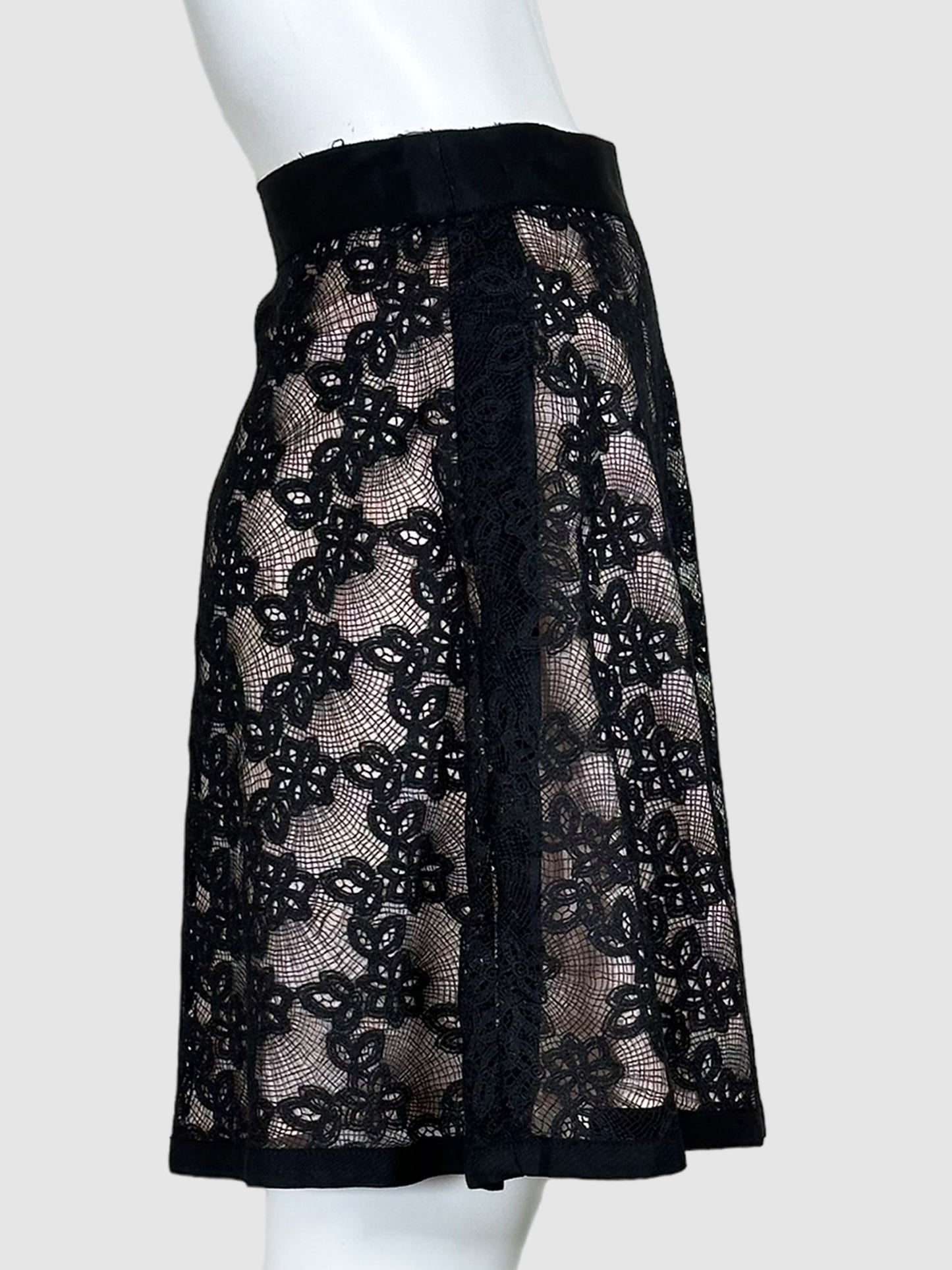 Floral Lace Skirt - Size 2