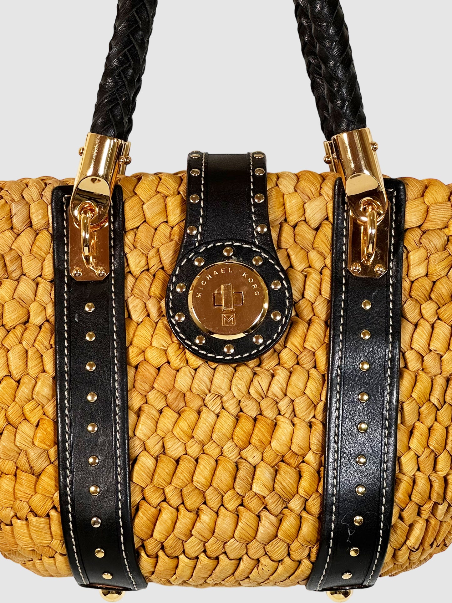 Michael Kors Santorini Rafia Tote