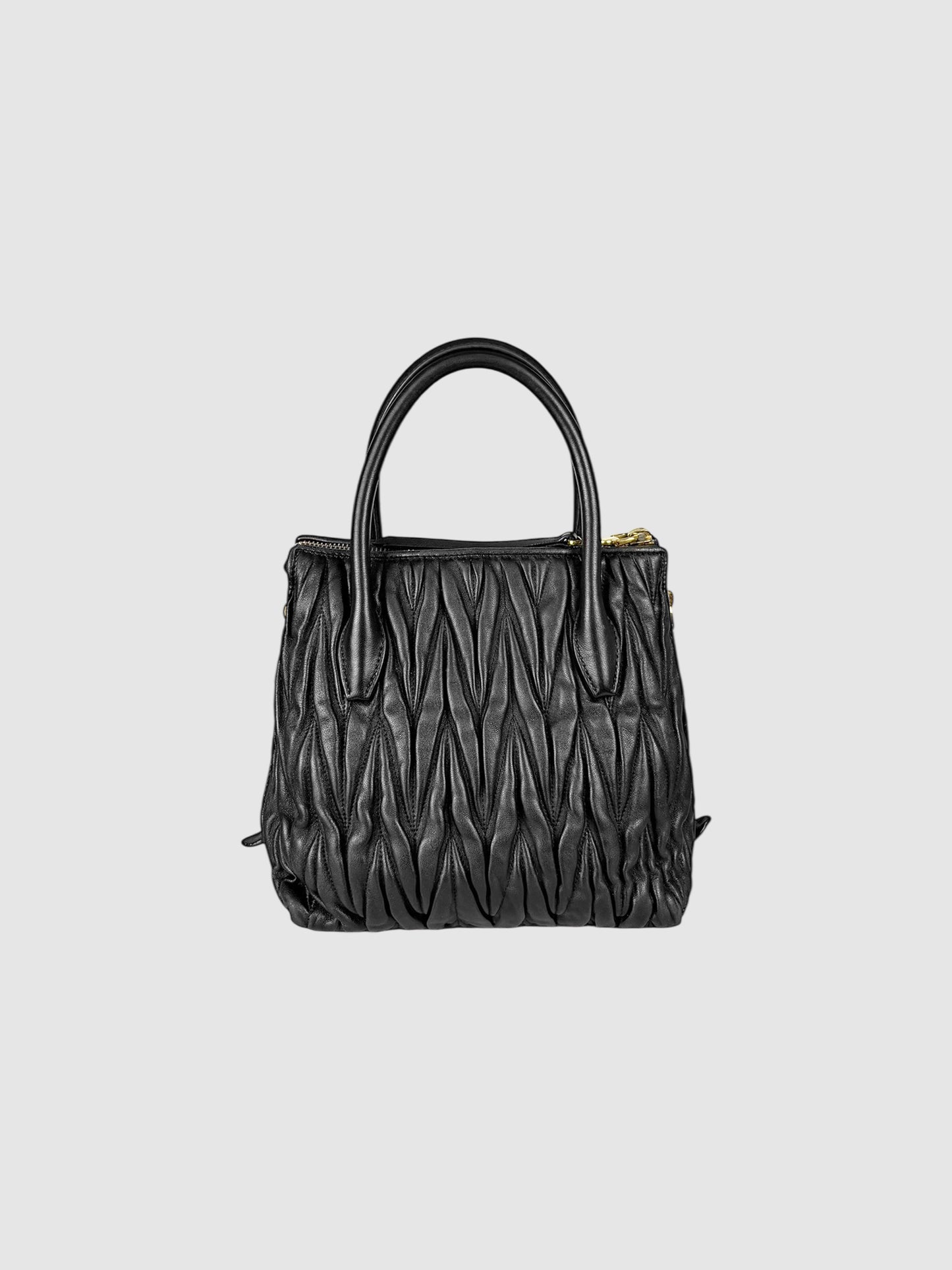 Matelassé Handle Bag