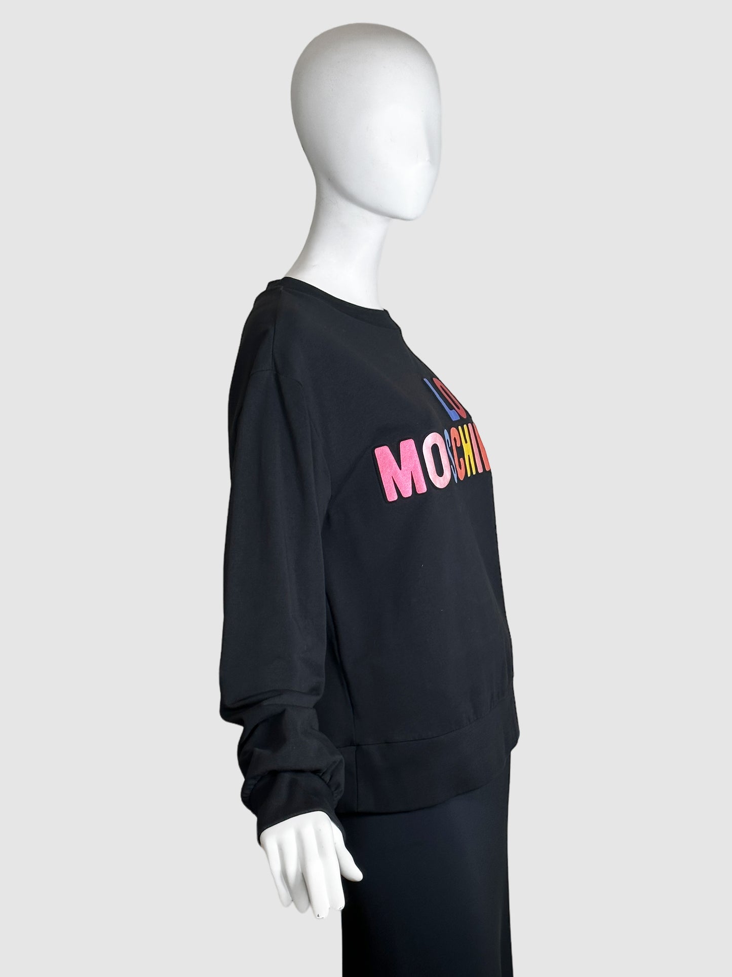 Love Moschino Printed Sweatshirt - Size 6