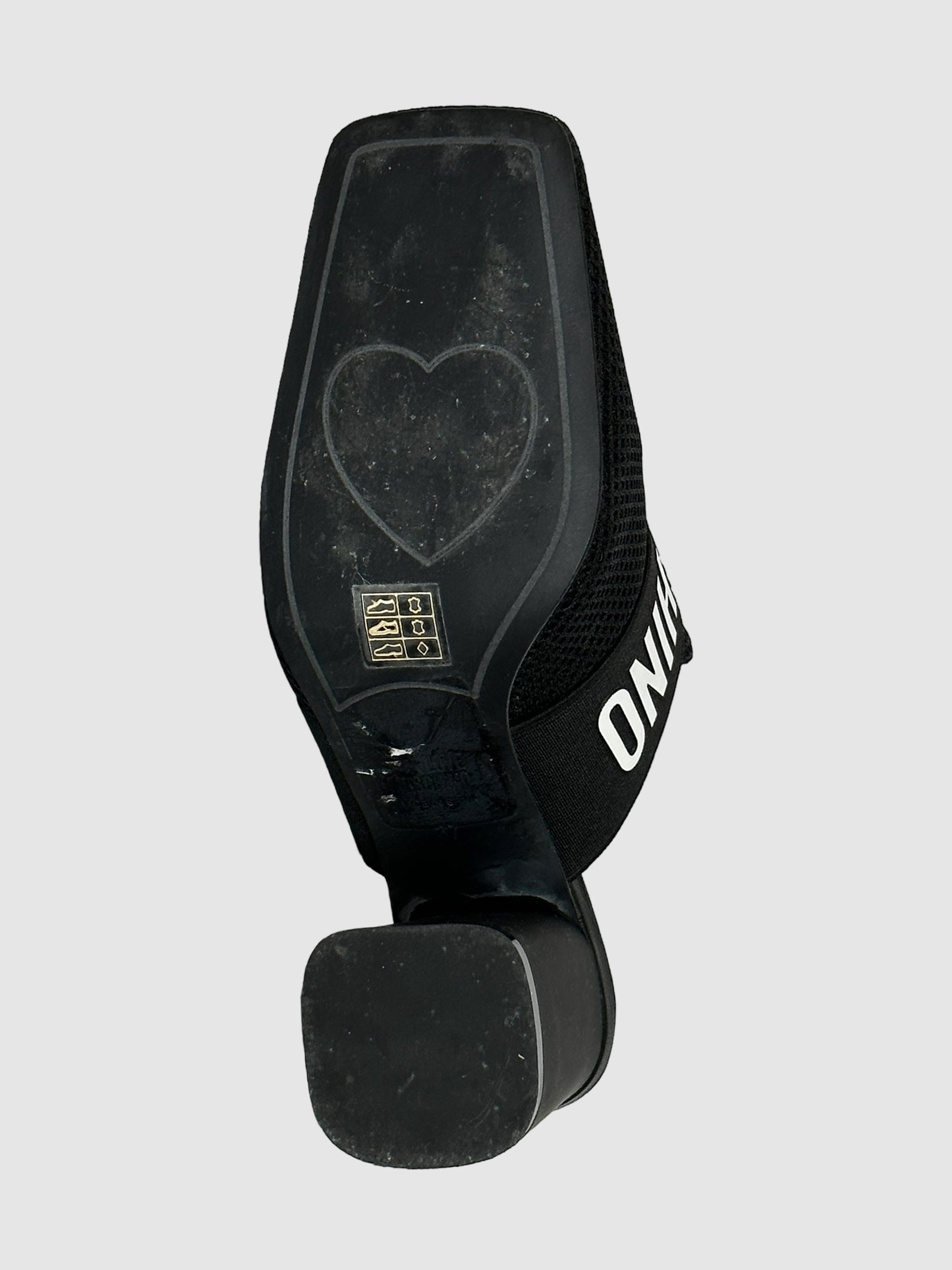 Textile Mules - Size 37