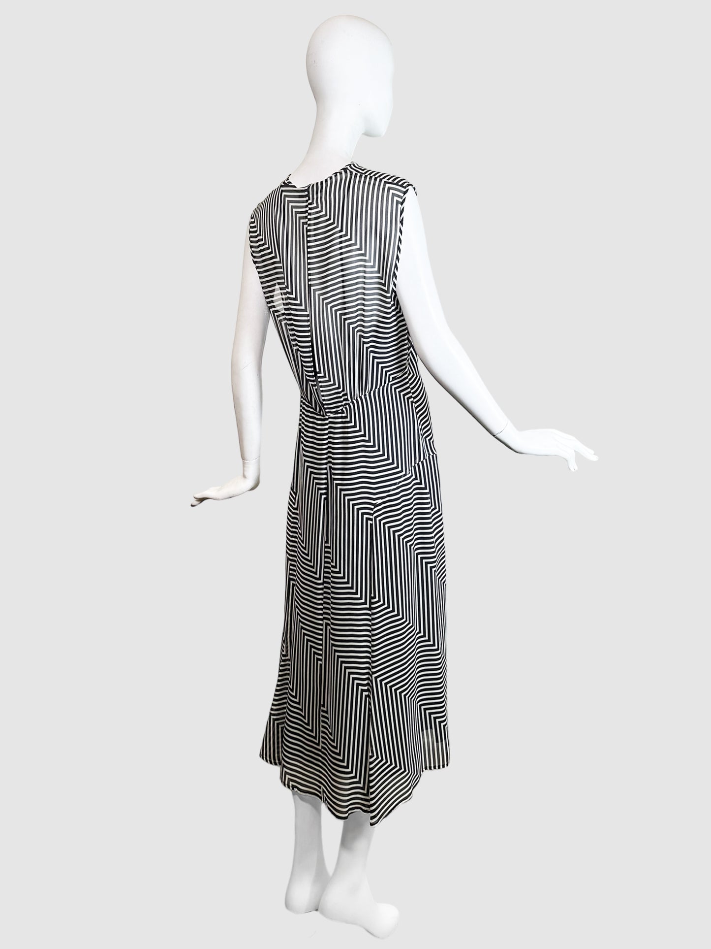 Sportmax Geometric Print Dress - Size 14