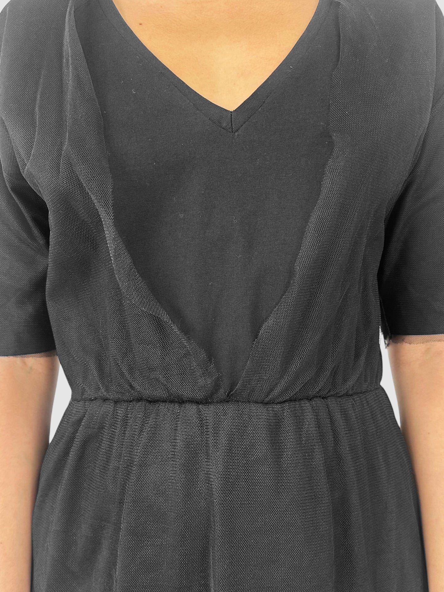 Tulle Hem Dress