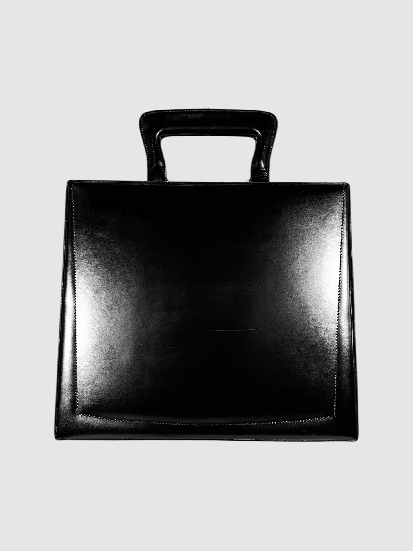 1990s Top Handle Makeup Box Bag