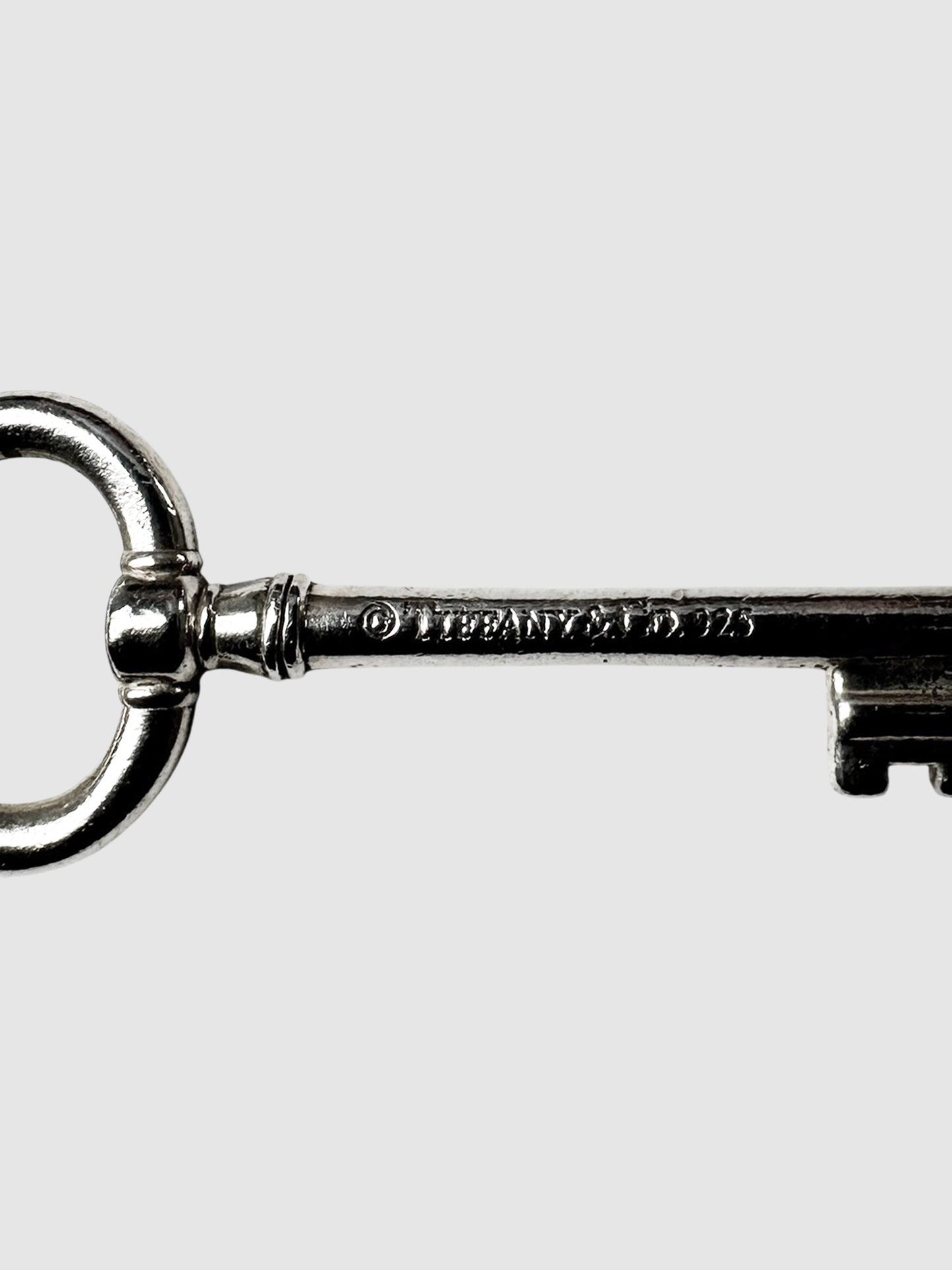 Oval Key Pendant Necklace