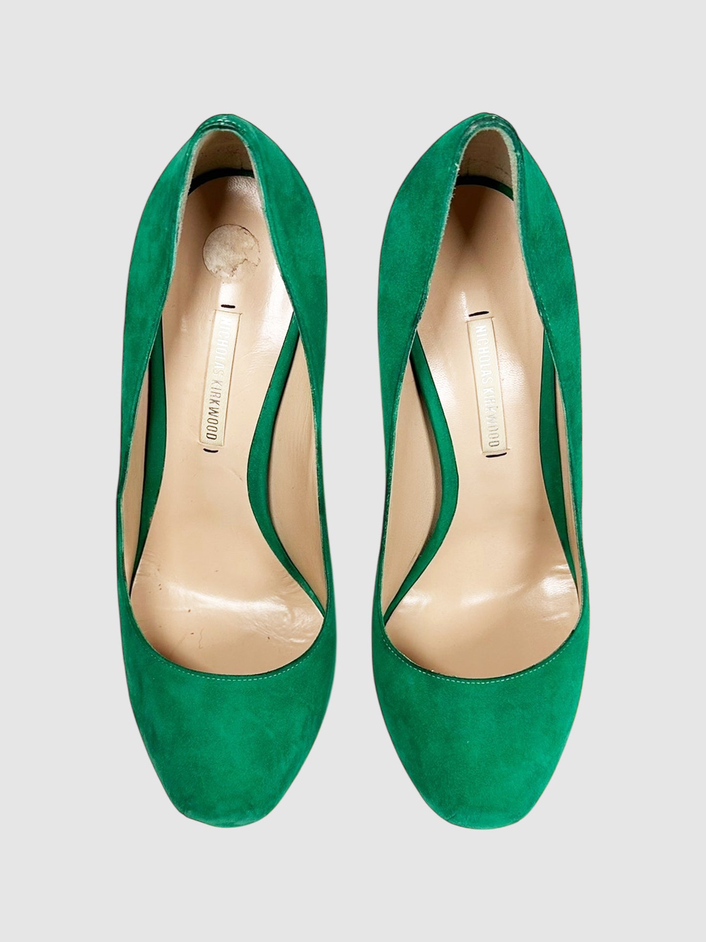 Suede Pumps