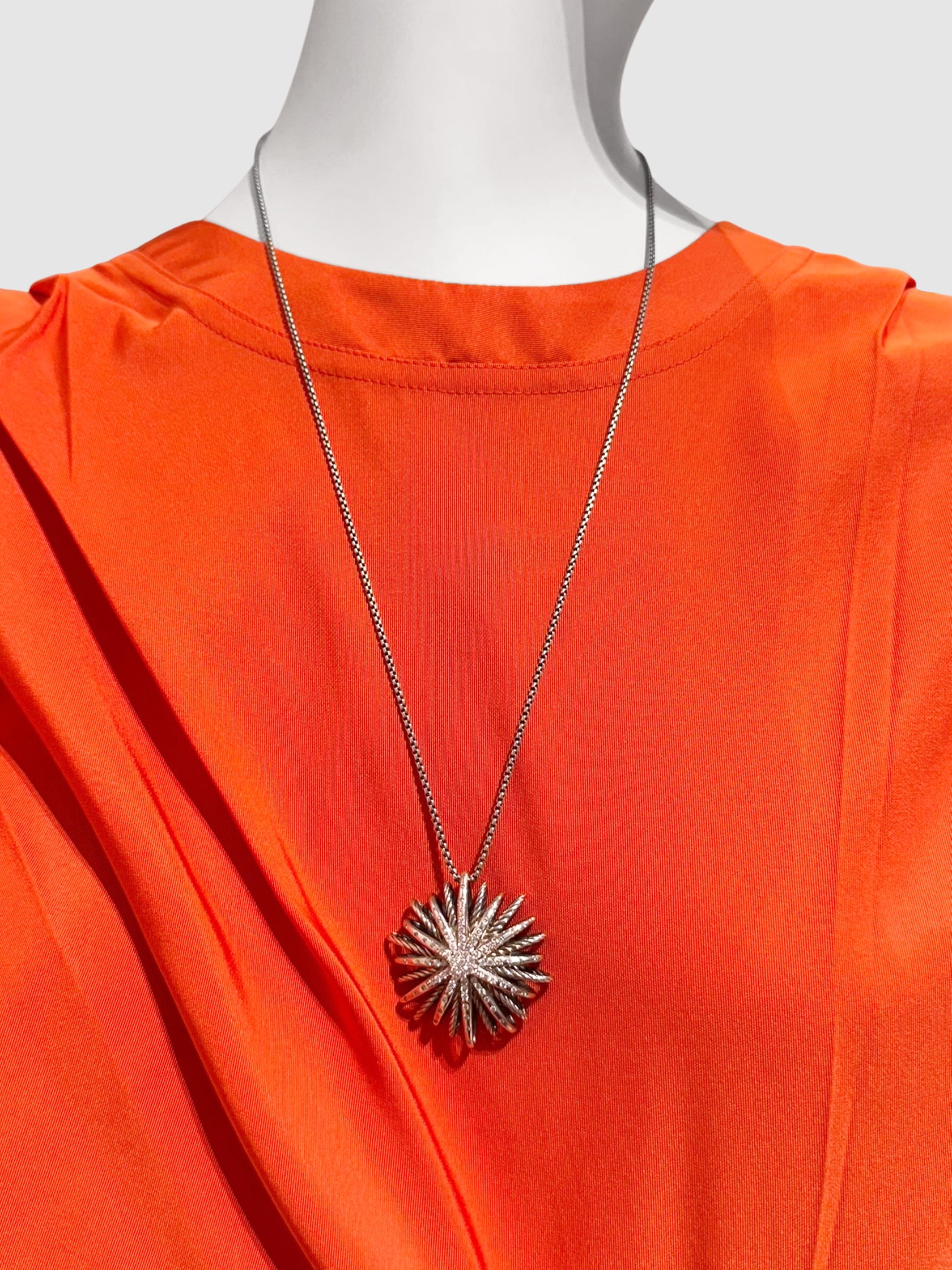 Starburst Diamond Necklace